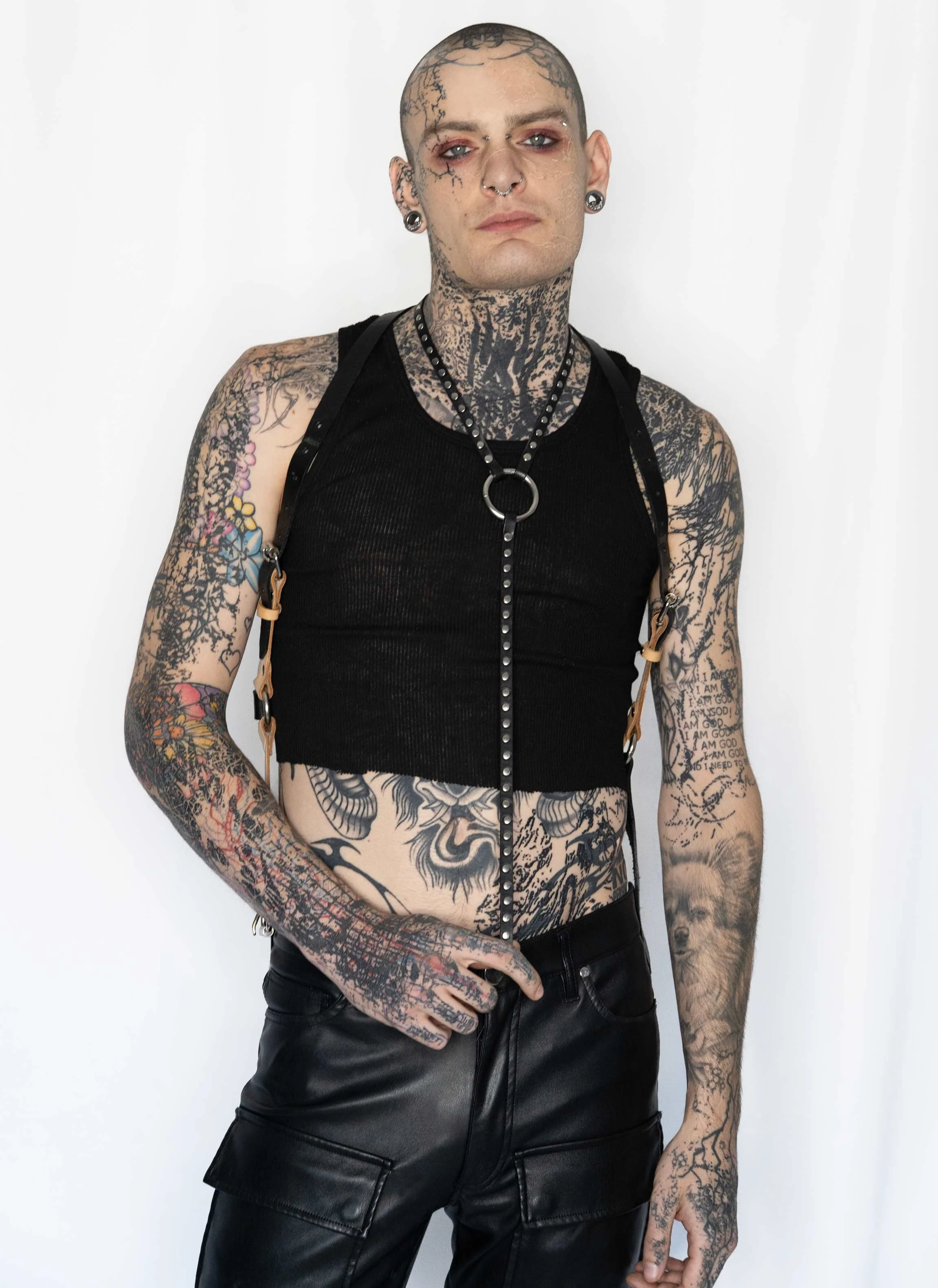 Studded Bolo Tie