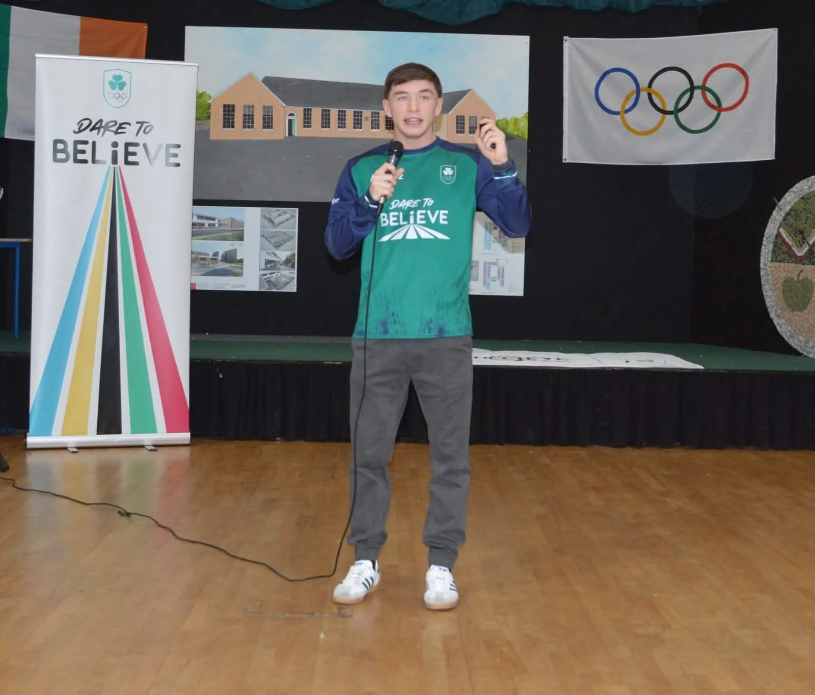 Visit from Representatives of the Irish Olympic Federation