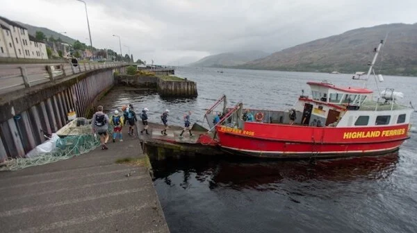 The ferry across to the start from Fort William to Treslaig ©Jimmy Hyland