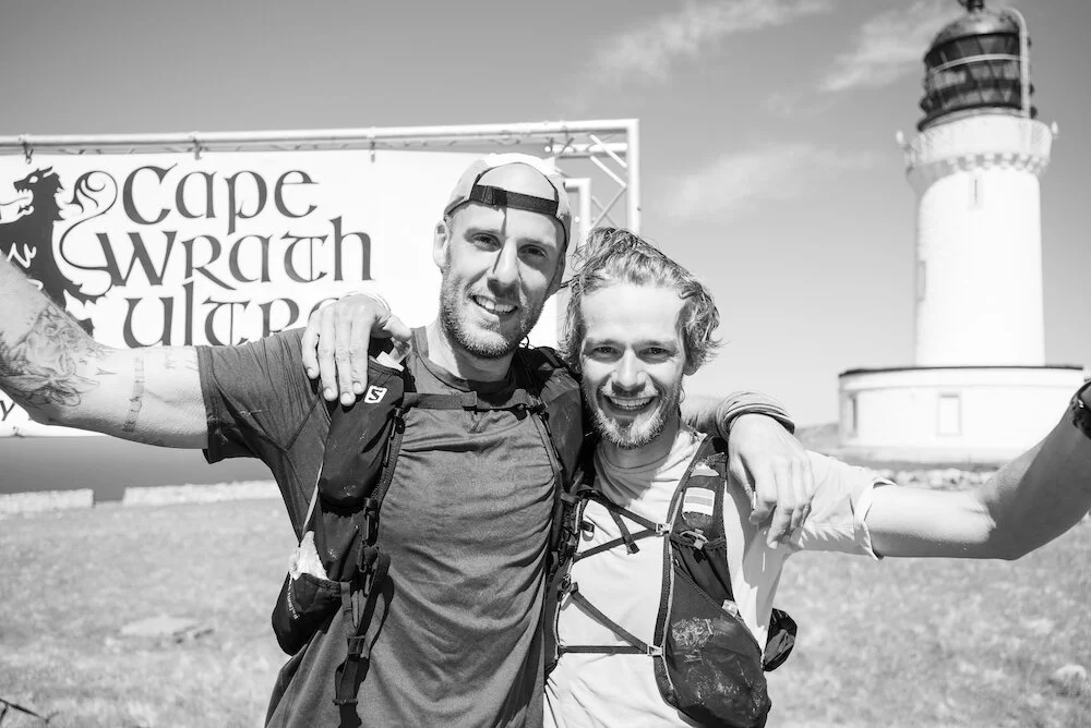 Celebrations with friends at Cape Wrath! ©Jimmy Hyland