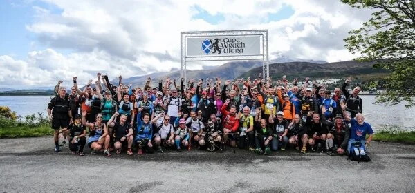 The start line at Treslaig, the gateway to Ardgour. Ben Nevis in the background - photo ©iancorless.com