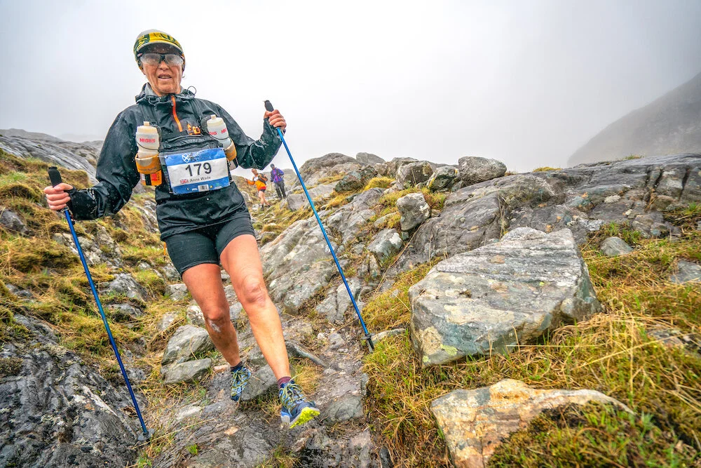 You need to become comfortable with running or fast walking on uneven ground for several hours at a time ©Steve Ashworth