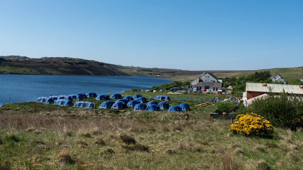 Enjoy some super camping in the far north of Scotland! ©Jimmy Hyland