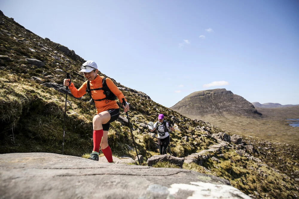 The Beinn Eighe car park in Torridon will provide a good spectator point on day four ©Ian Corless
