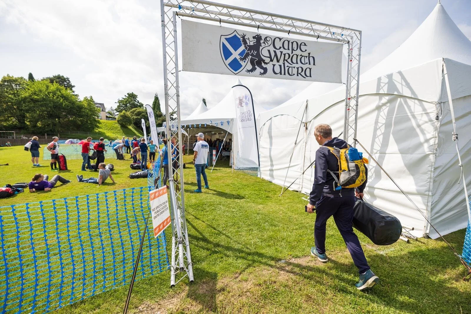 Excitement and anticipation at Cape Wrath Ultra® registration 