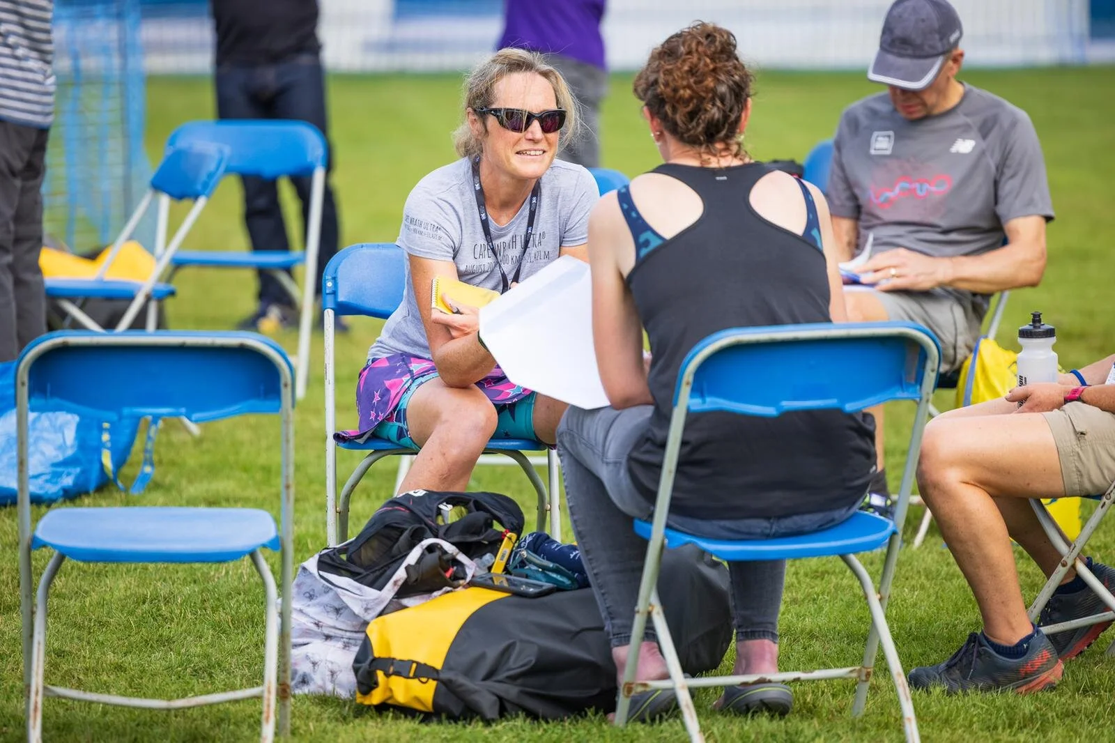 Donna MacDonald chats to Cape Wrath Ultra race reporter Fiona Russell. ©No Limits Photography