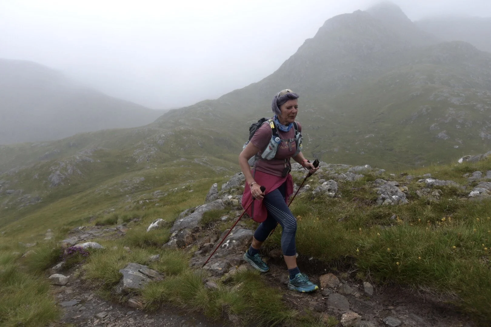 Kirsty is still going strong although missing her friend Lisenka. © Jimmy Hyland