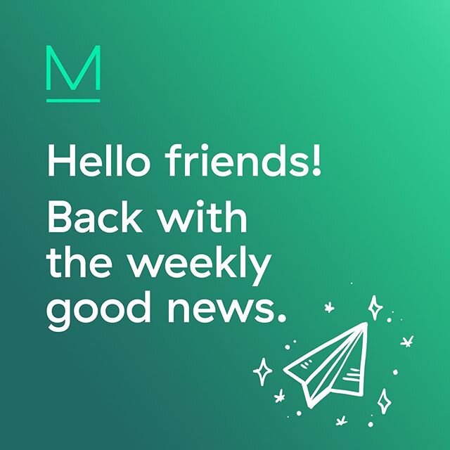 Here are some news we hope will make you smile. Stay safe! 💚

#medistance #goodnews