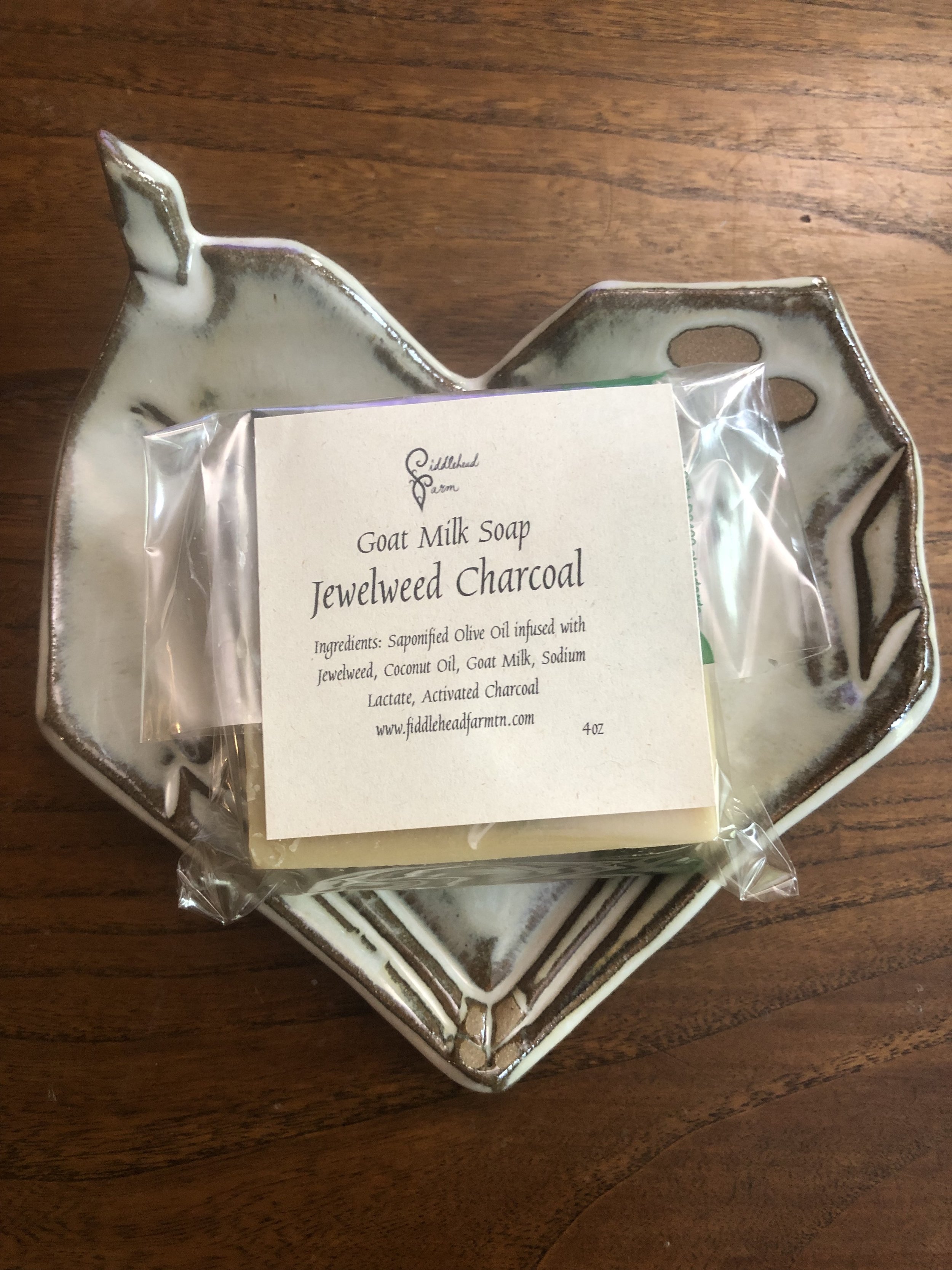 Jewelweed & Charcoal Goatmilk Soap