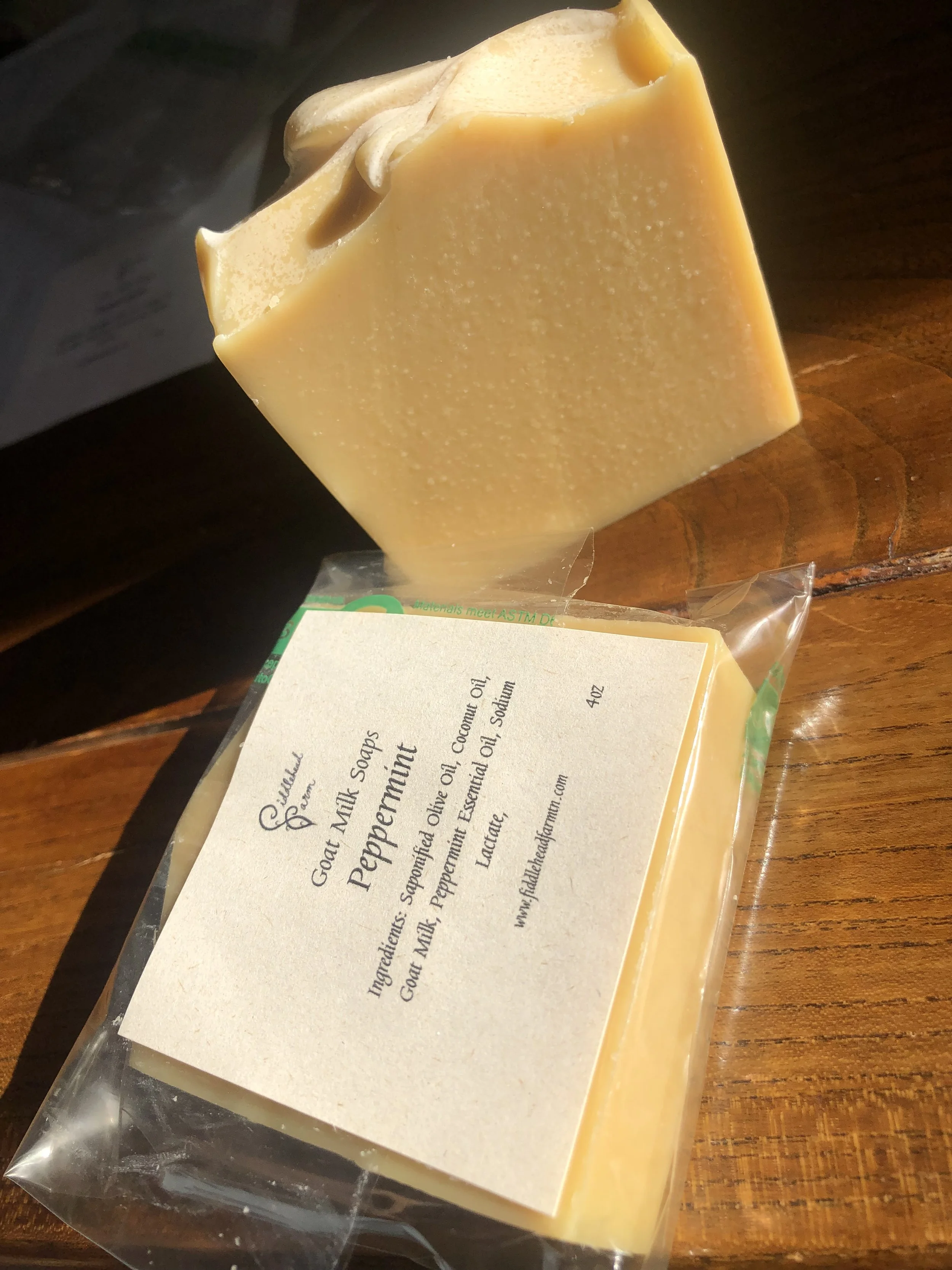 Peppermint Goat Milk Soap