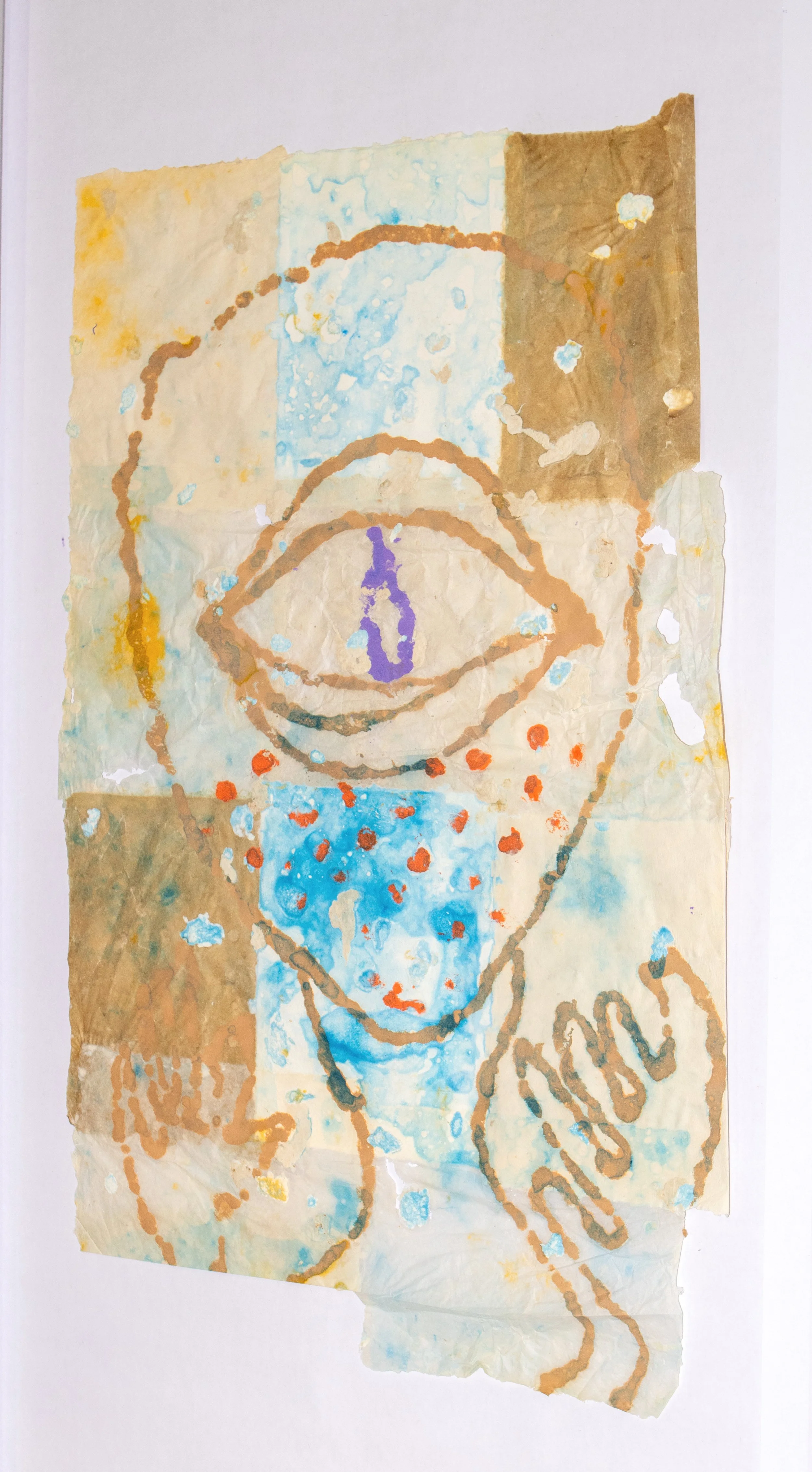 Ode to Betye 
22" x 30" in 
Handmade paper collage
2025