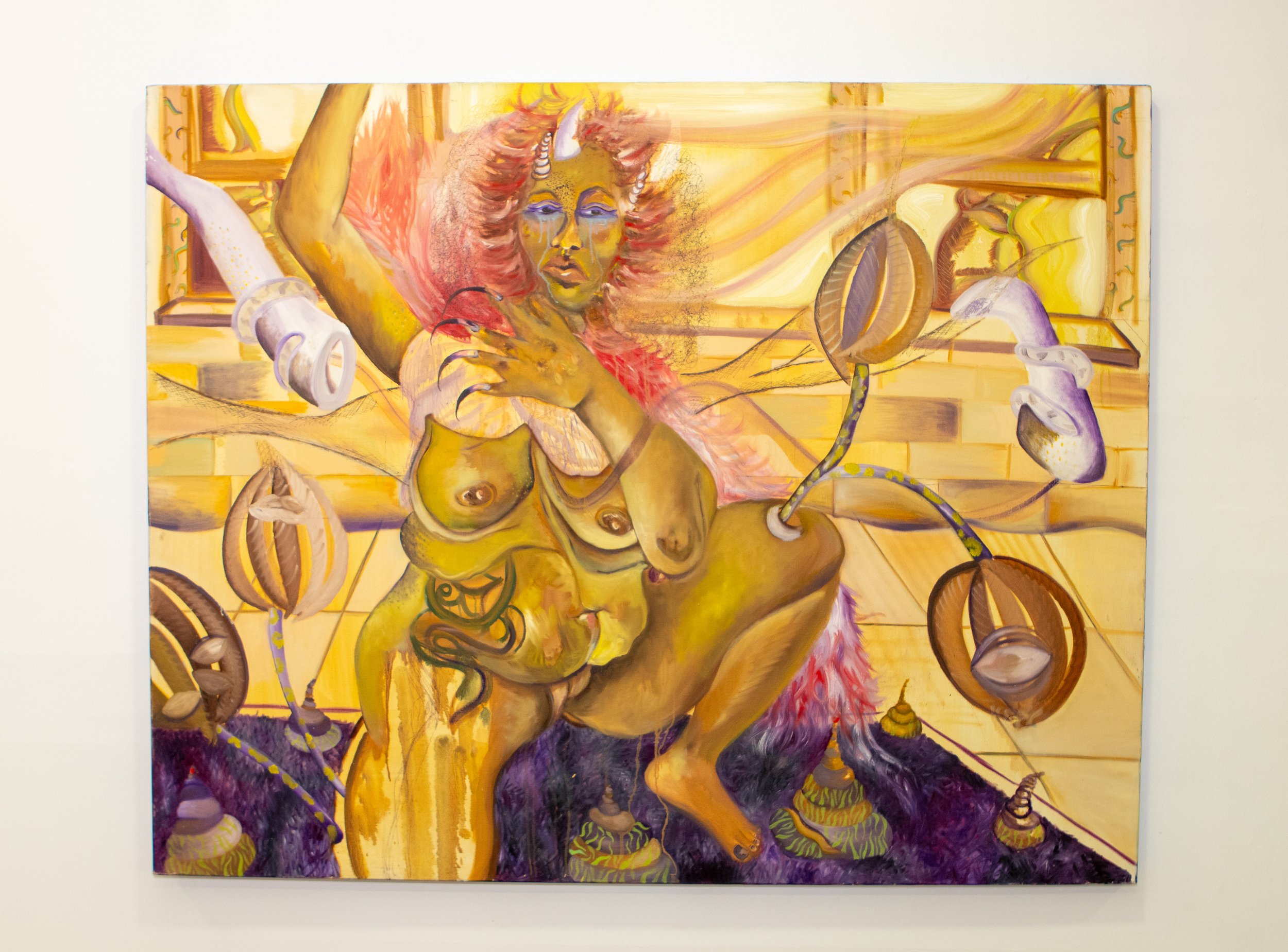 Physically present, Mentally done