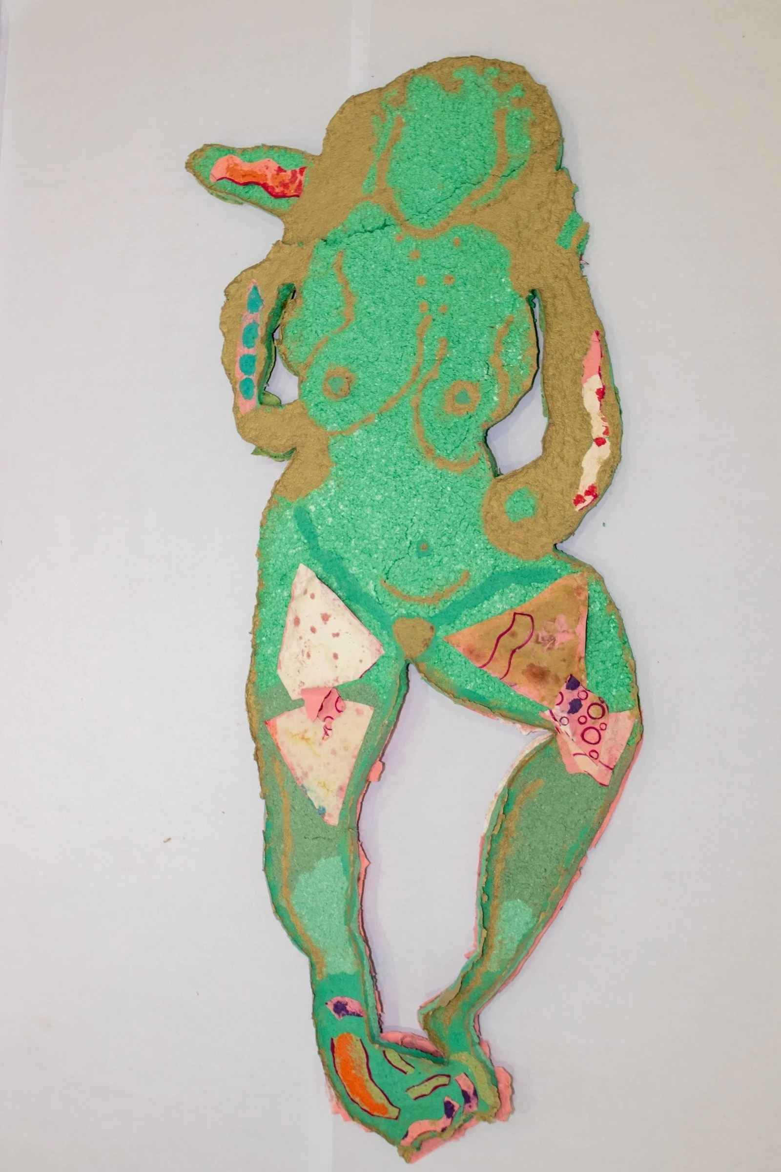 Bantu tails
handmade paper sculpture 
2025