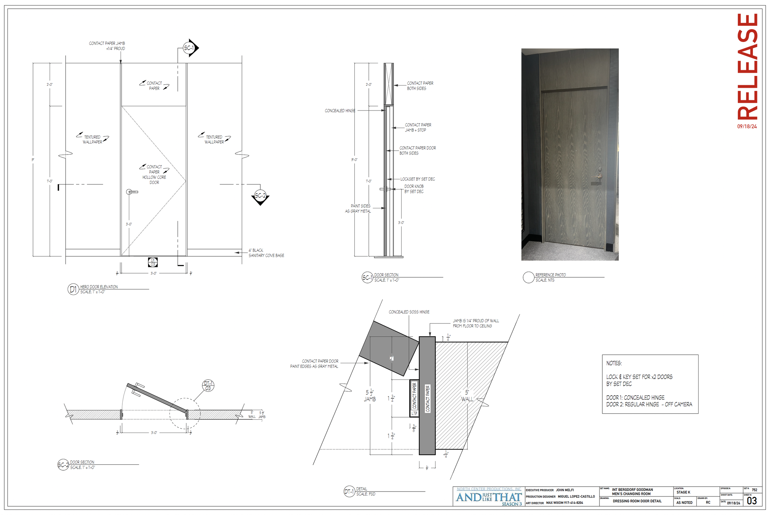 Bergdorf Men's Dressing Room