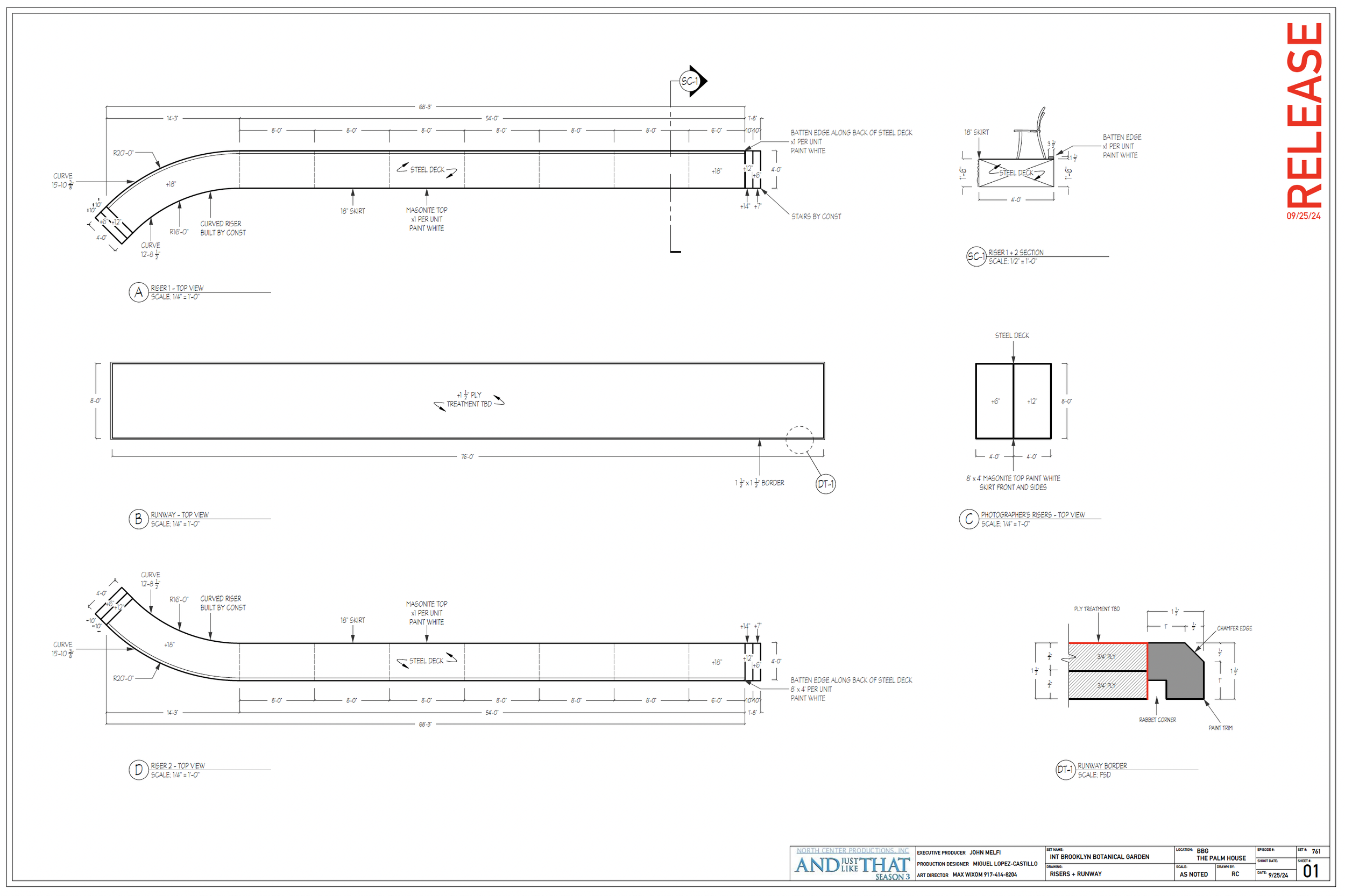 Botanical Garden Fashion Show
