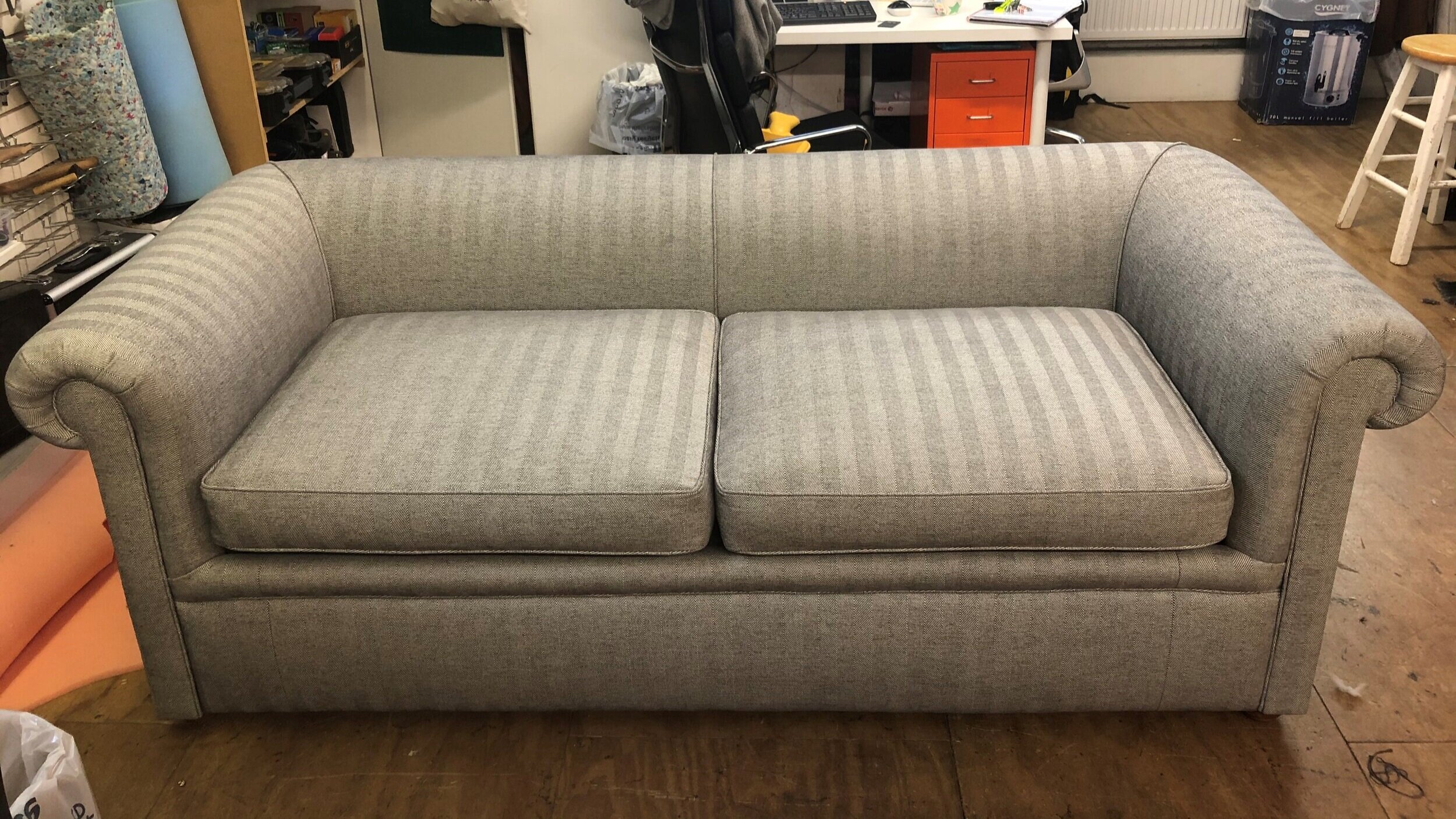 Restored Heal's Sofa Bed 