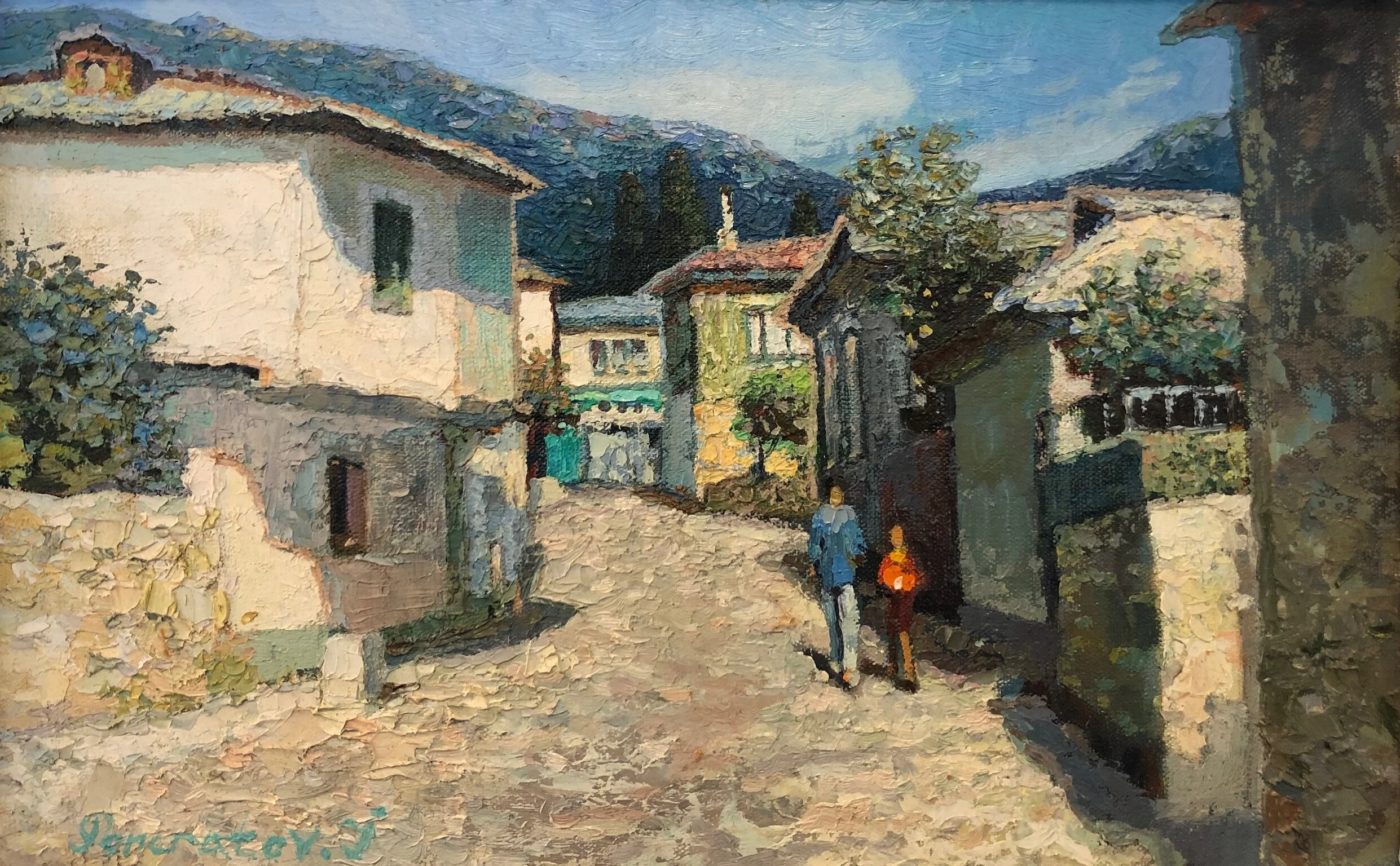    Igor Pankratov  Oil on Canvas, Stretched  11 x 17 in  $85 