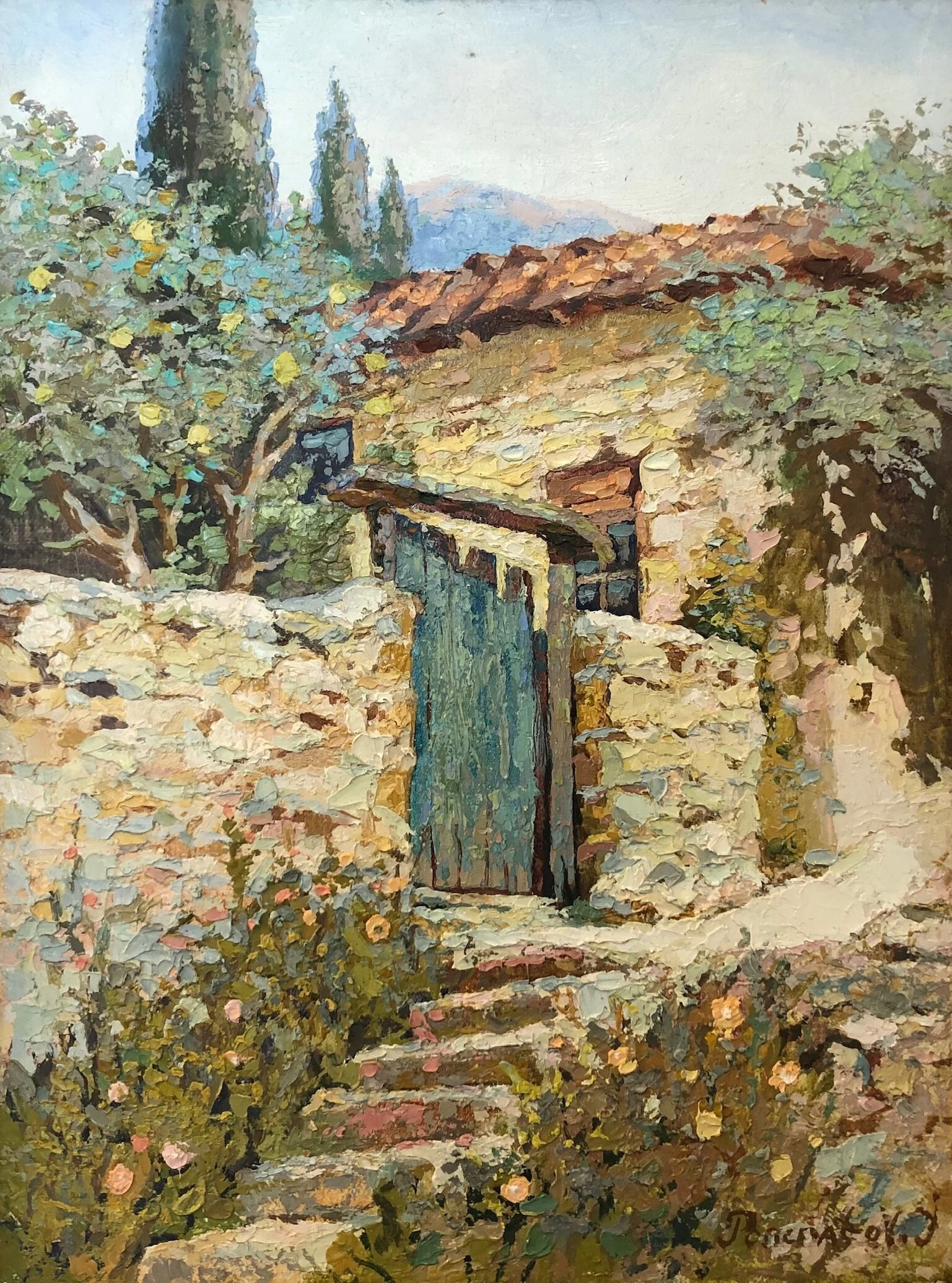  Igor Pankratov  Oil on Canvas, Stretched  12 x 16 in  $110 