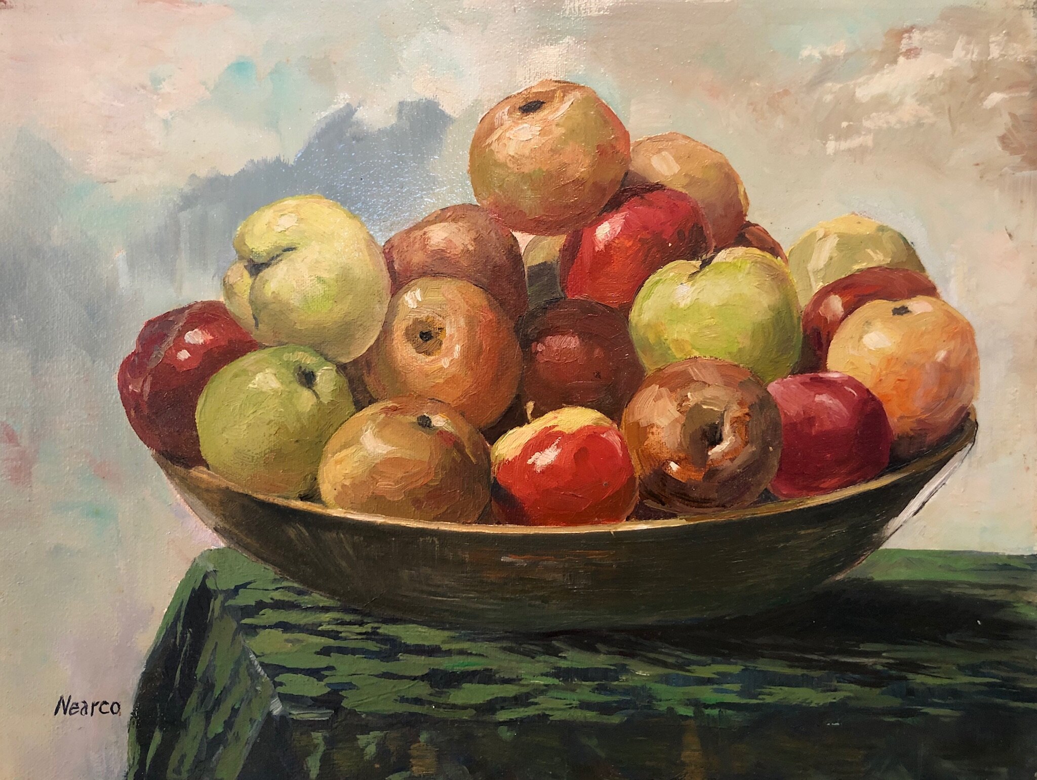    Oil on Canvas, Stretched  12 x 16 in  $110 