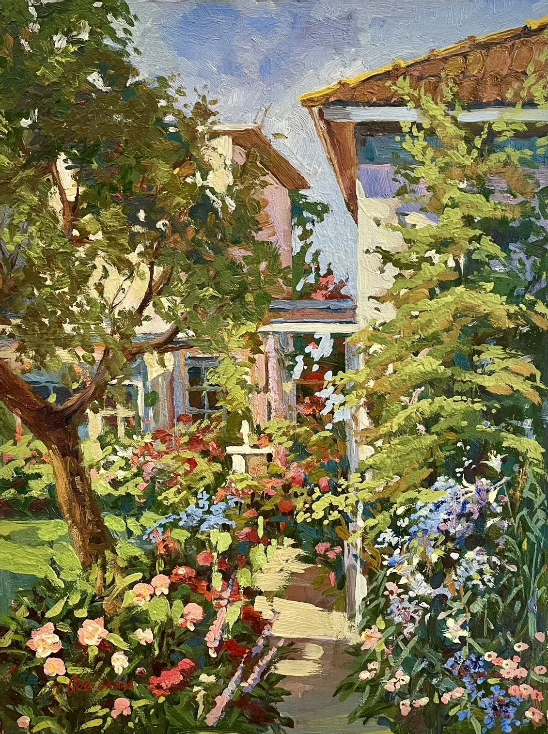  Oil on Canvas, Flat  12 x 16 in.  $120 