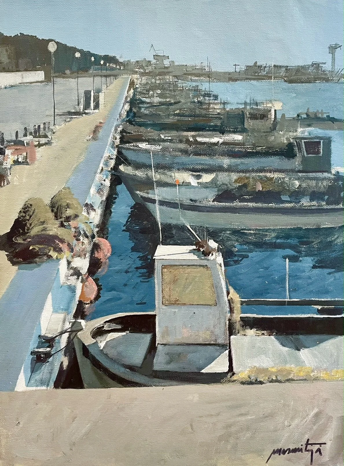  Oil on Canvas, Flat  16 x 20 in.  $200 