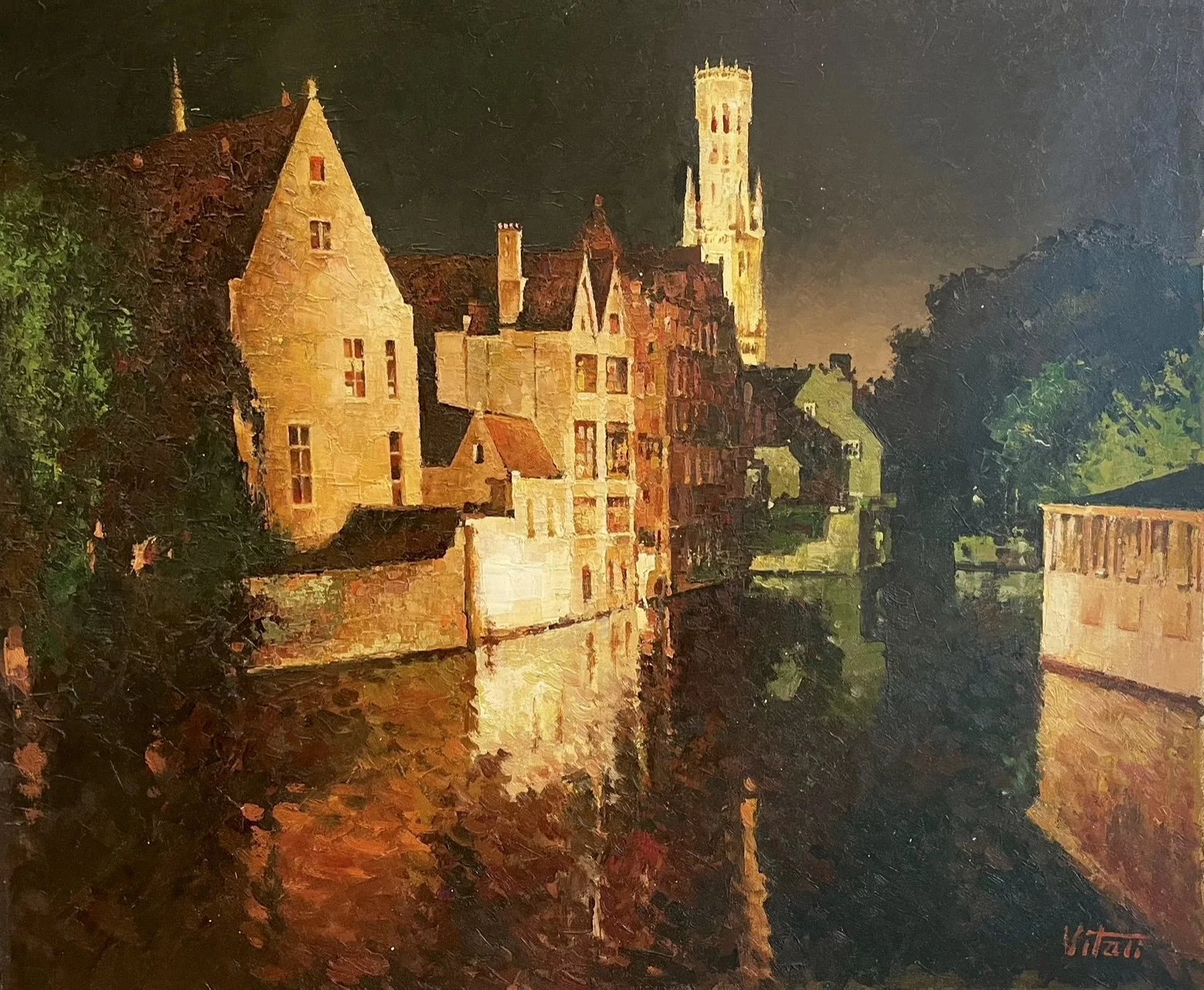  Oil on Canvas, Flat  20 x 24 in.  $240 