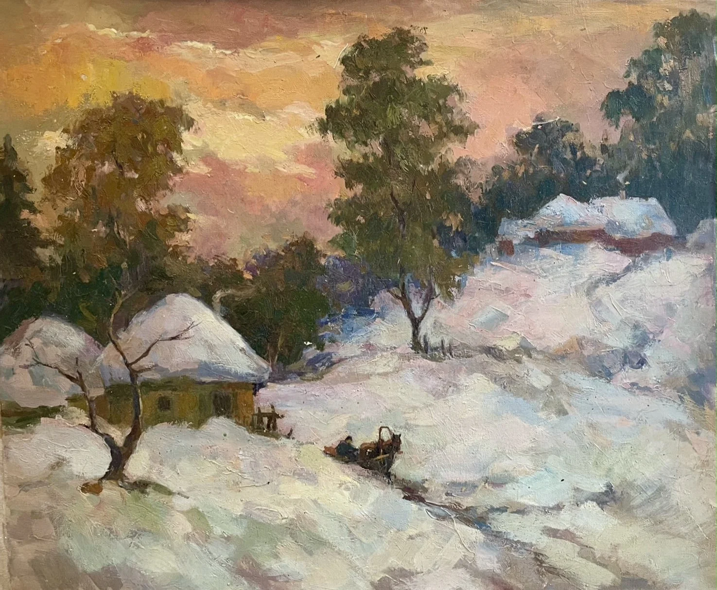  Oil on Canvas, Flat  20 x 24 in.  $210 