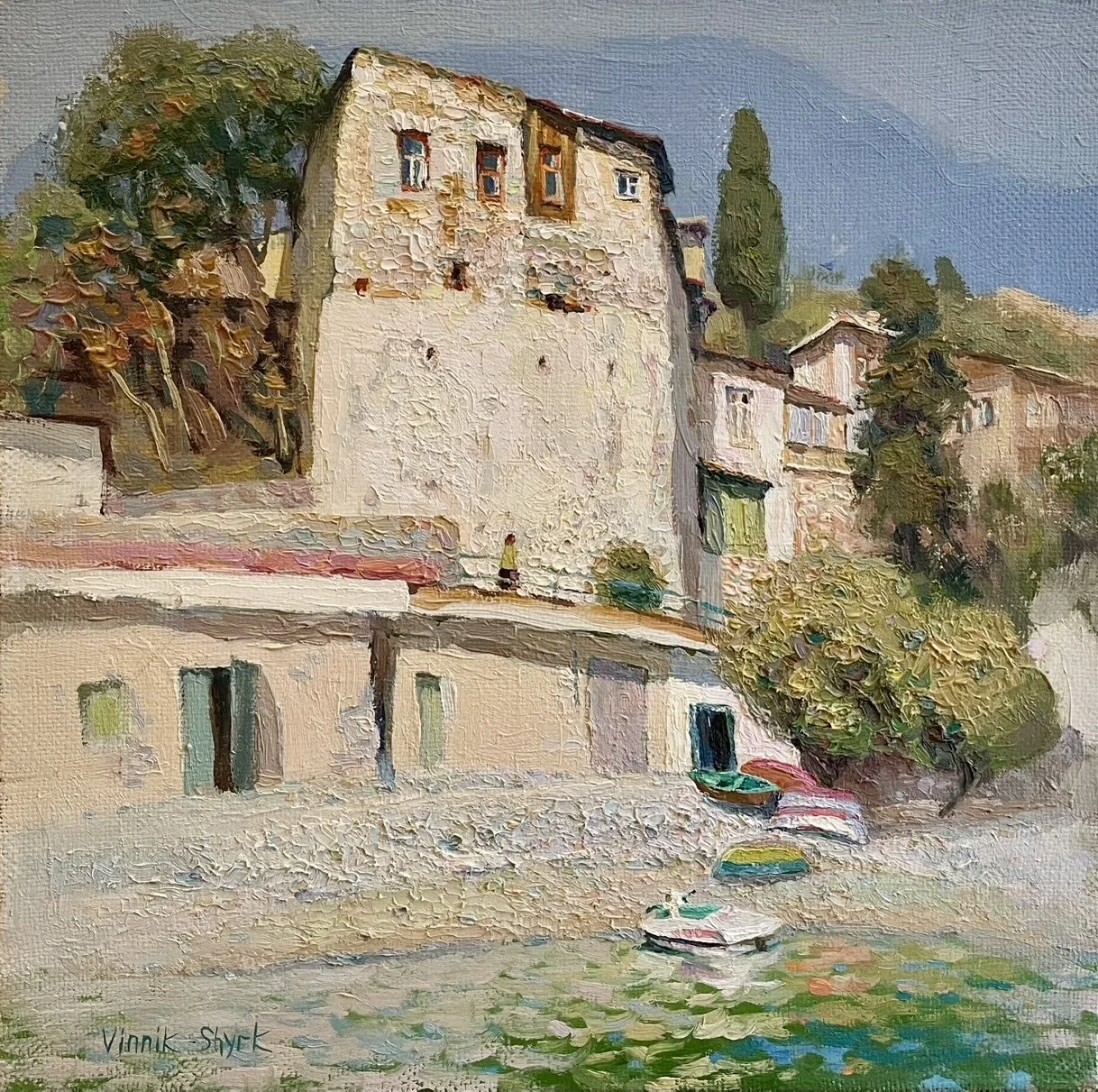  Oil on Canvas, Stretched  $140 