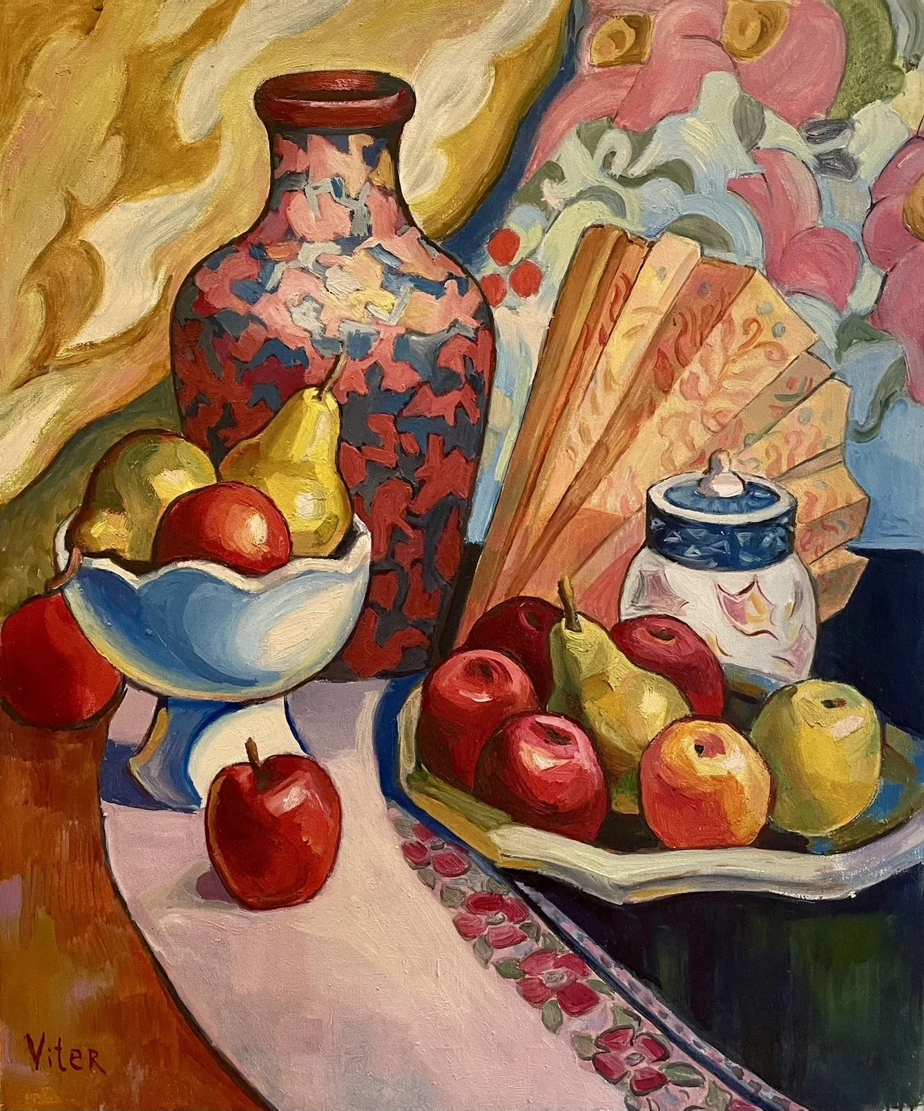  Oil on Canvas, Stretched  $240 