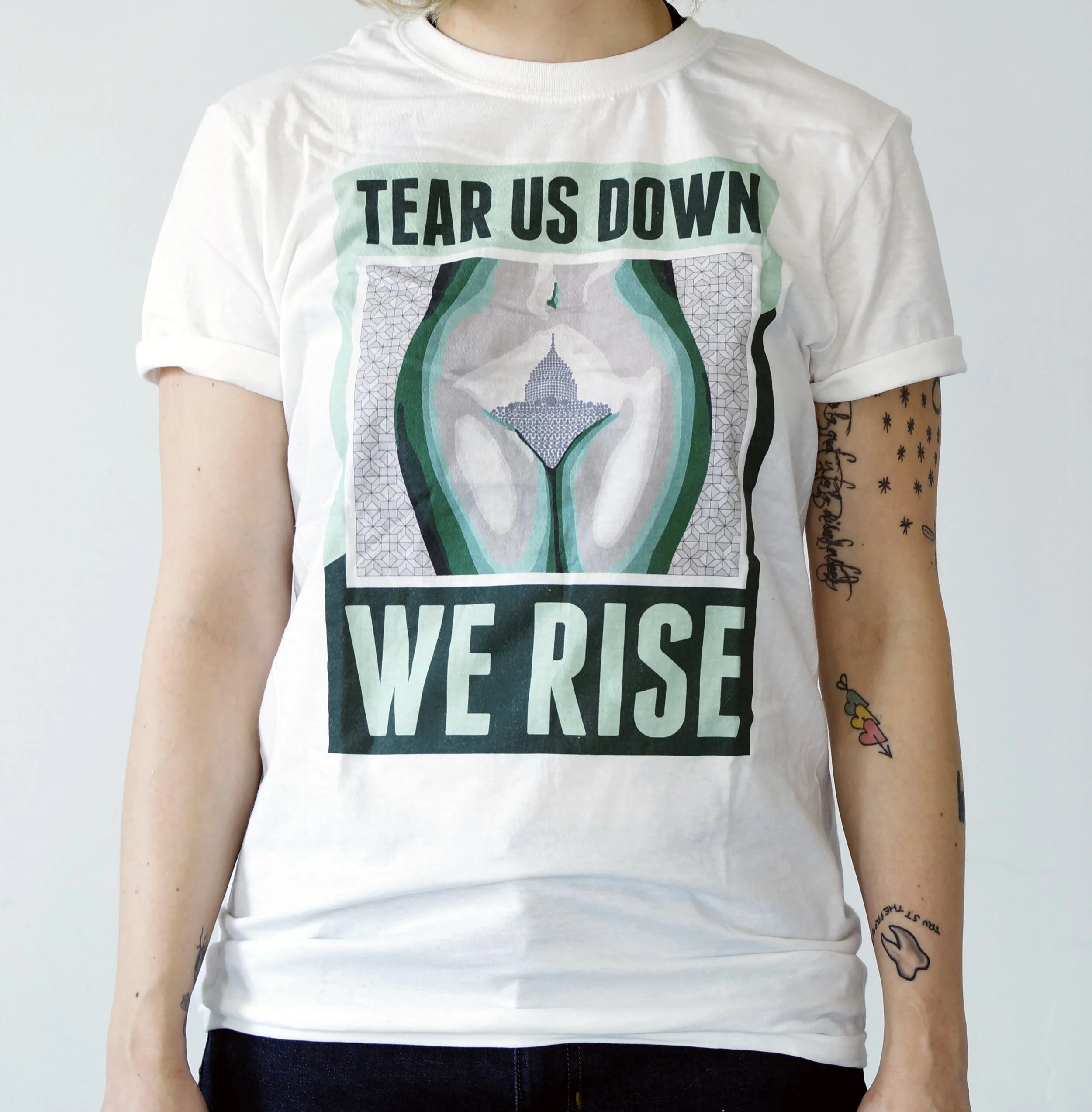 We Rise Unisex Tee - White