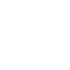 A white circle with a smaller white circle below it on a black background.