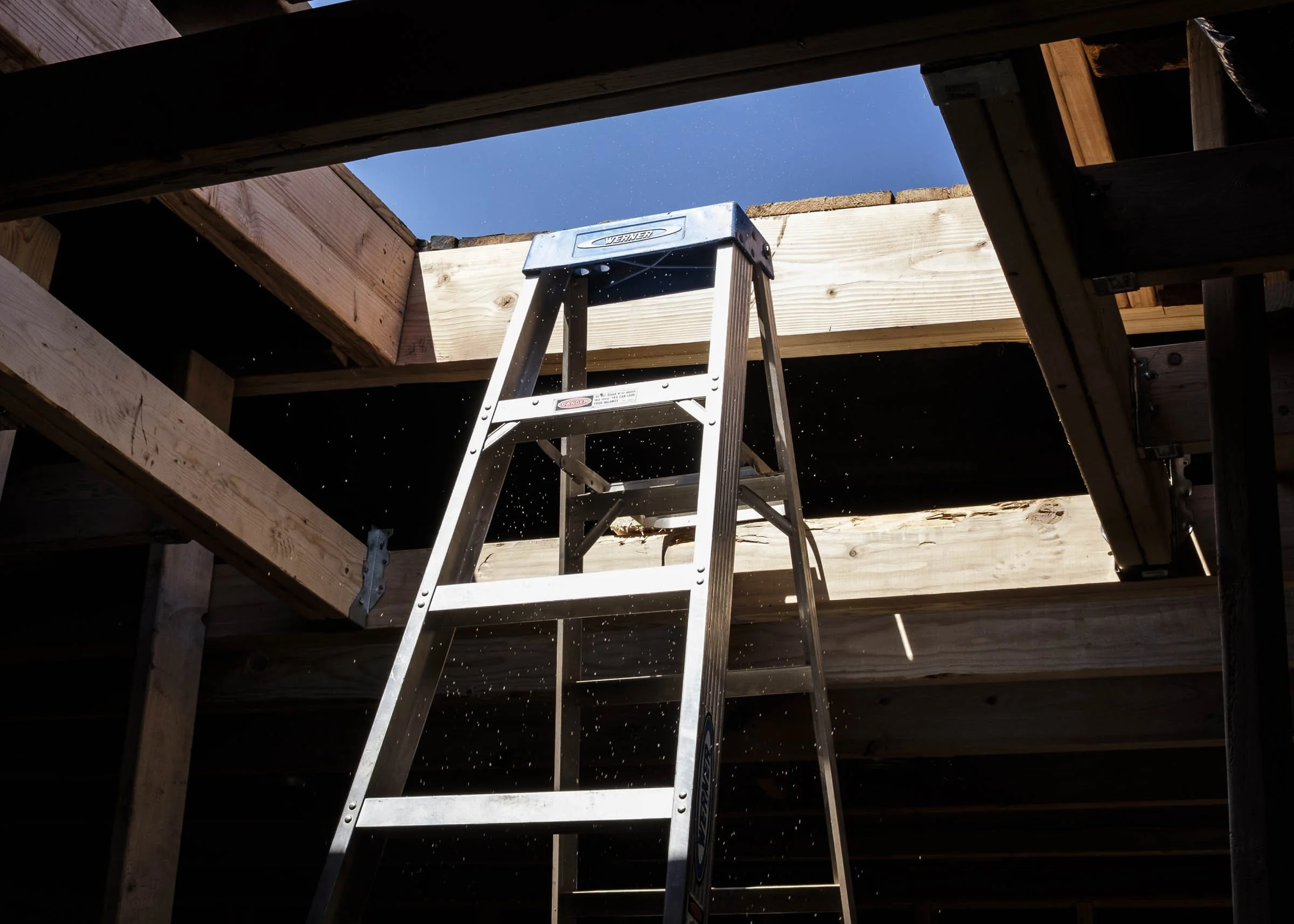 Part of a year-long documentation of Red Oak's building projects.