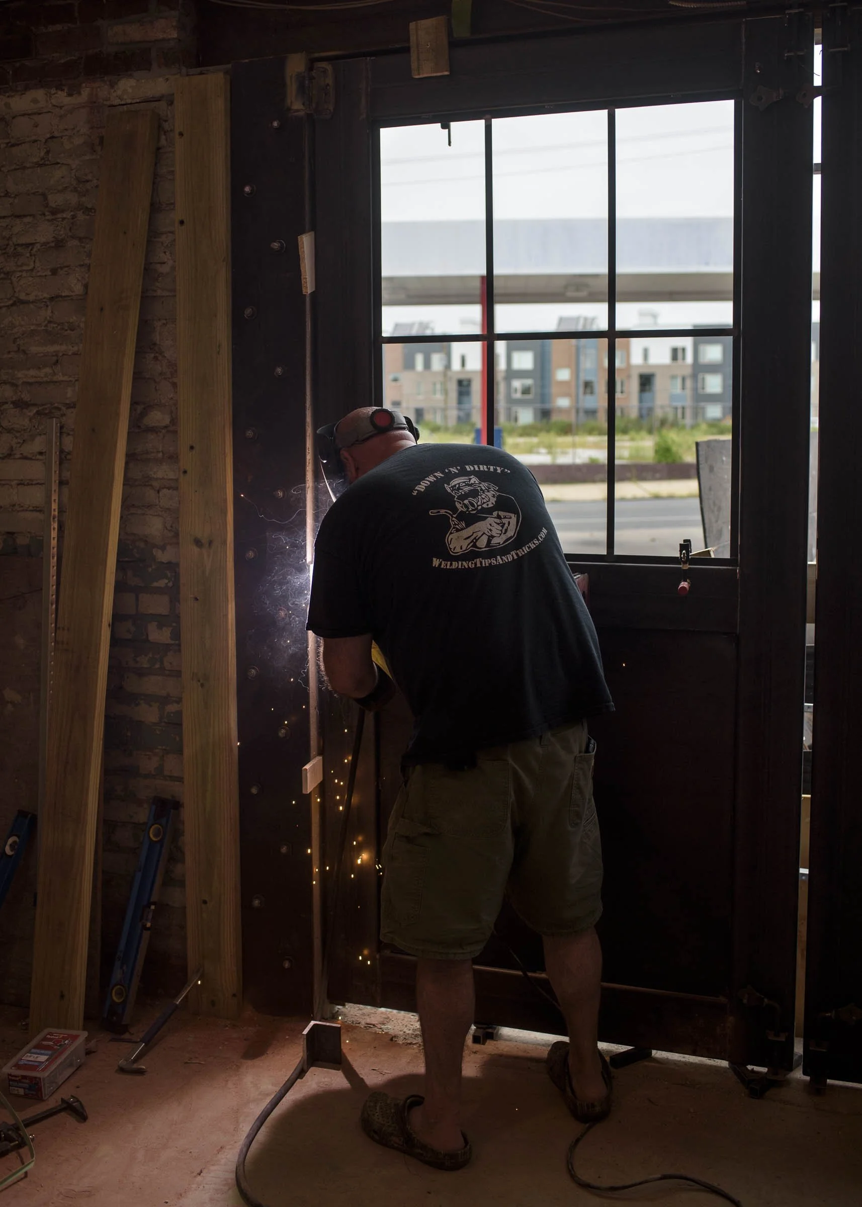 Part of a year-long documentation of Red Oak's building projects.