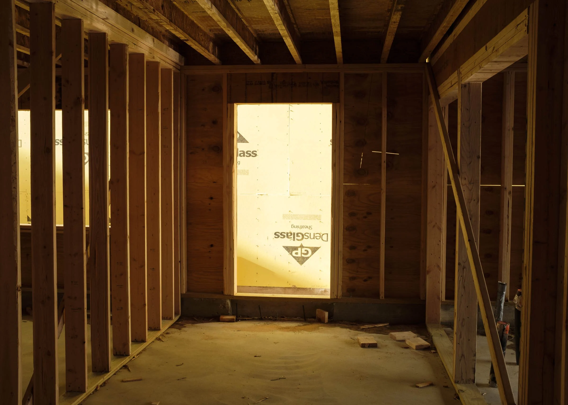 Part of a year-long documentation of Red Oak's building projects.