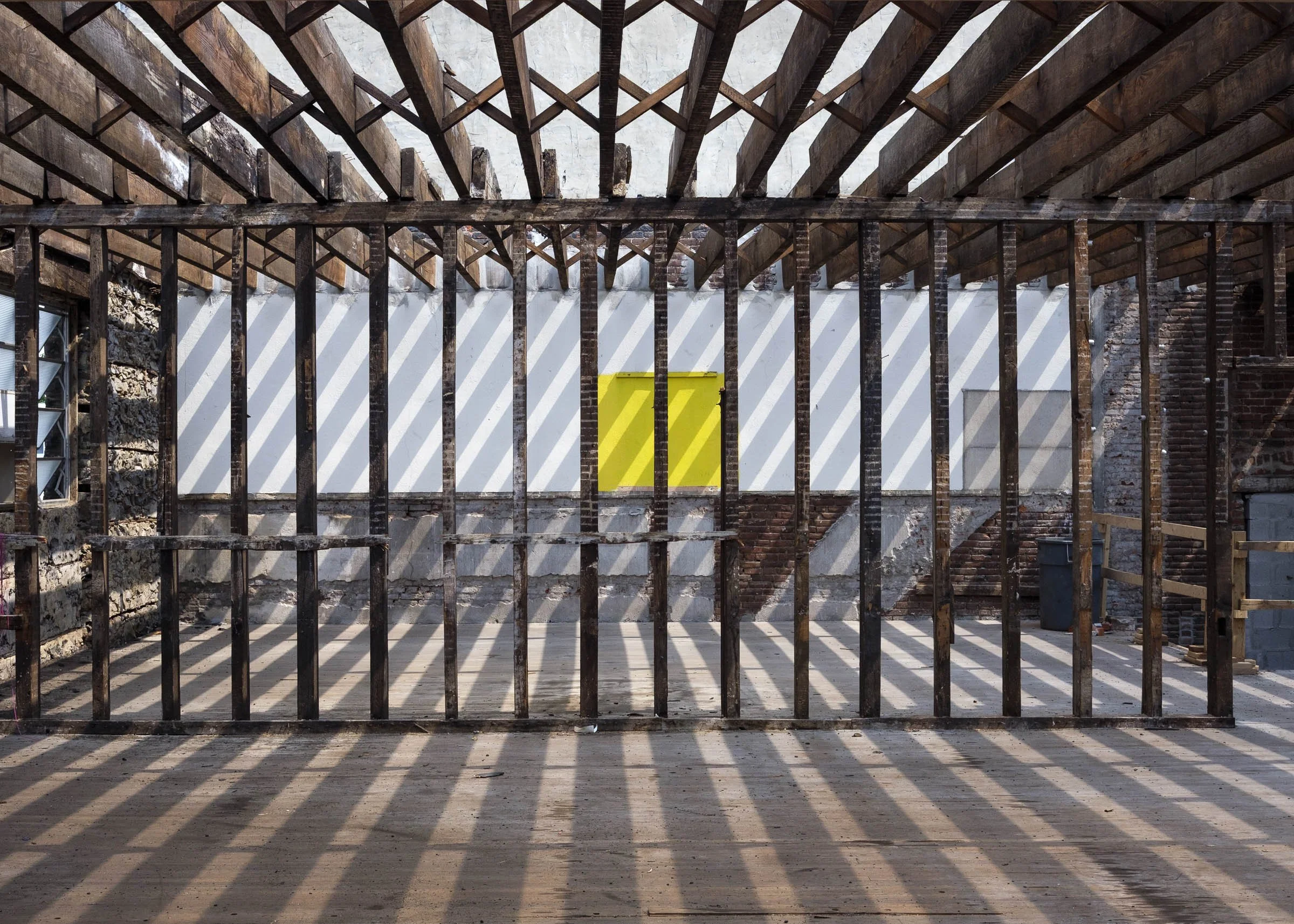 Part of a year-long documentation of Red Oak's building projects.