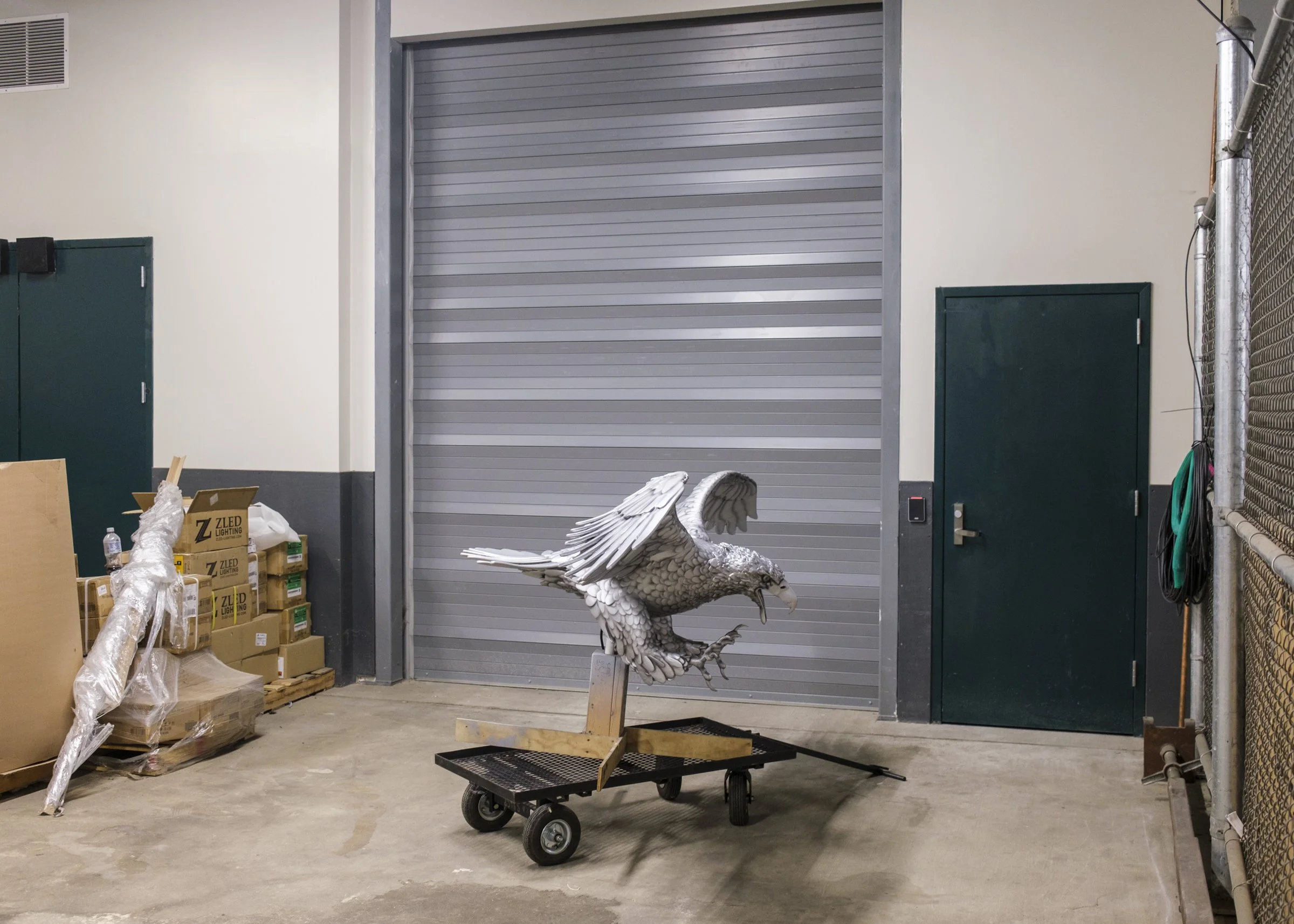 Images made for Leveler Media's project on the Philadelphia Eagles' sustainability initiative. 