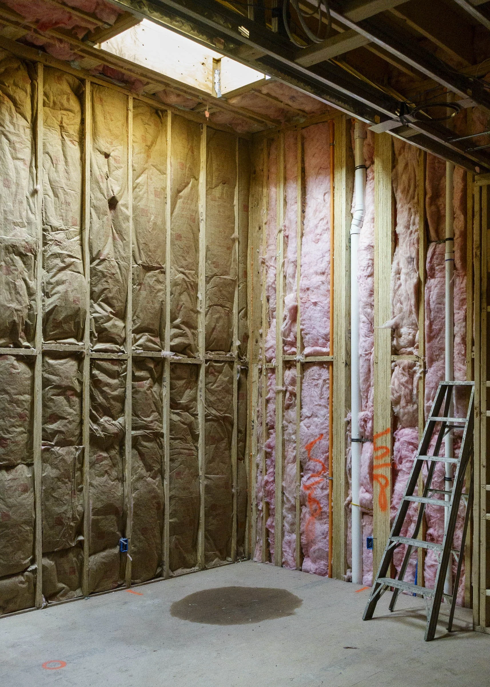 Part of a year-long documentation of Red Oak's building projects.
