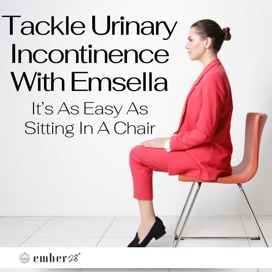 Tackle urinary incontinence with Emsella&mdash;a groundbreaking, non-invasive solution that strengthens your pelvic floor, boosting control and confidence. No downtime, no discomfort, just results.

Why Choose Emsella?

Strengthen pelvic muscles effo