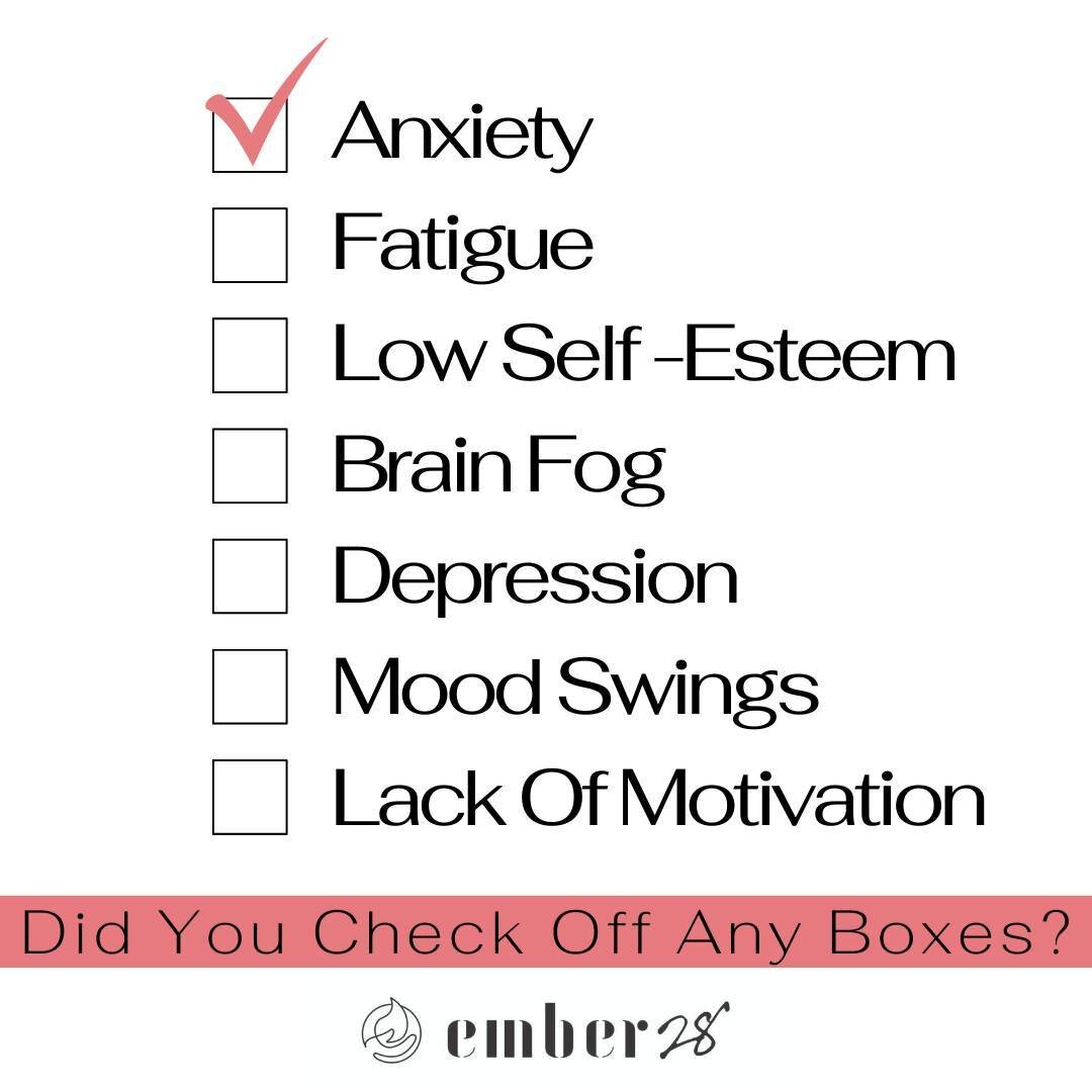 Feeling overwhelmed by fatigue, mood swings, or brain fog? You're not alone. At Ember28, we understand the intricate dance of emotional and mental well-being. 🧠💖

Fatigue &amp; Lack of Motivation: Rekindle your energy and drive.

Low Self-Esteem &a