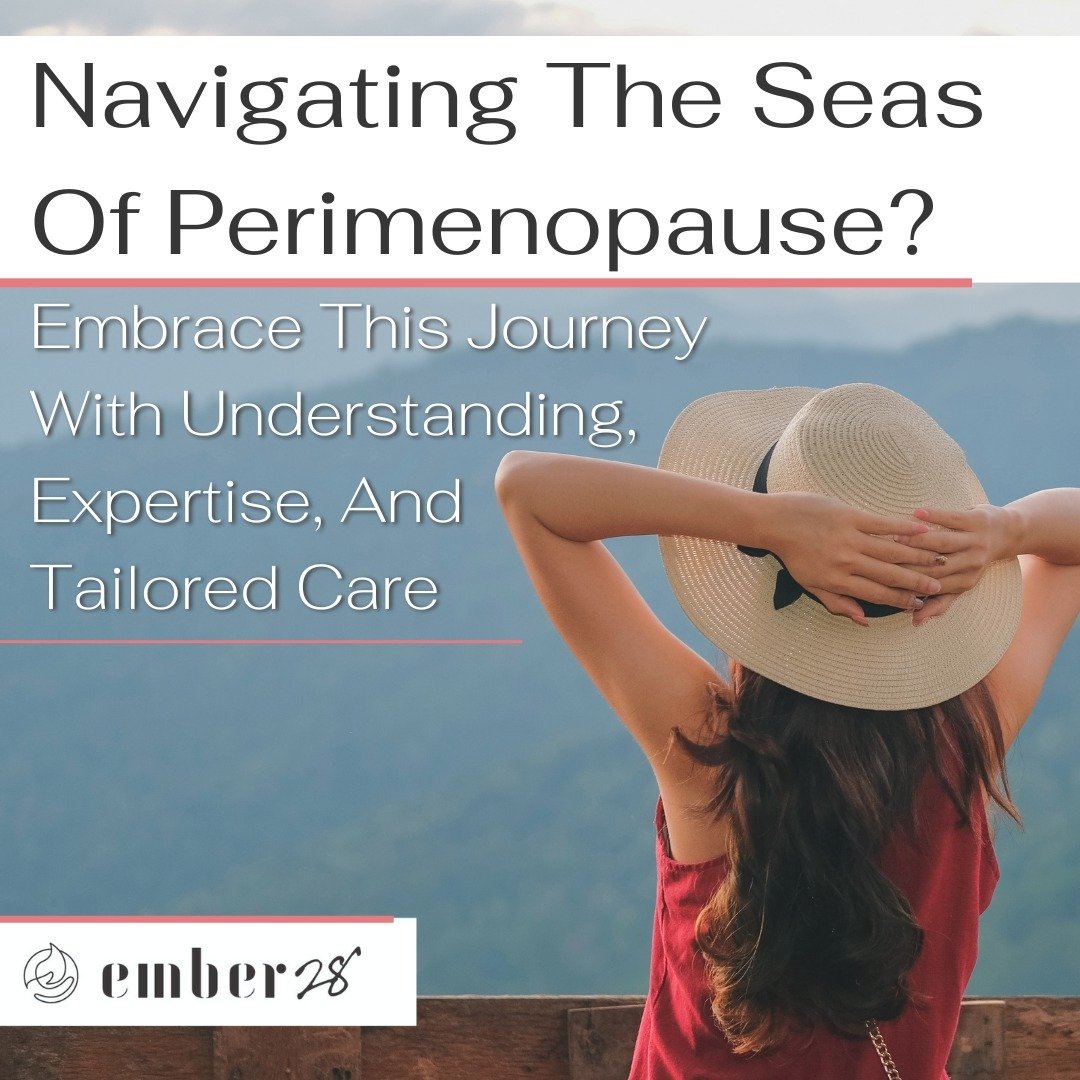 Navigating the seas of perimenopause? You don't have to sail these waters alone. Ember28, led by Kimberly Brown, offers a beacon of support and personalized care to guide you through this transformative phase. 🚶&zwj;♀️💕

Embrace this journey with t