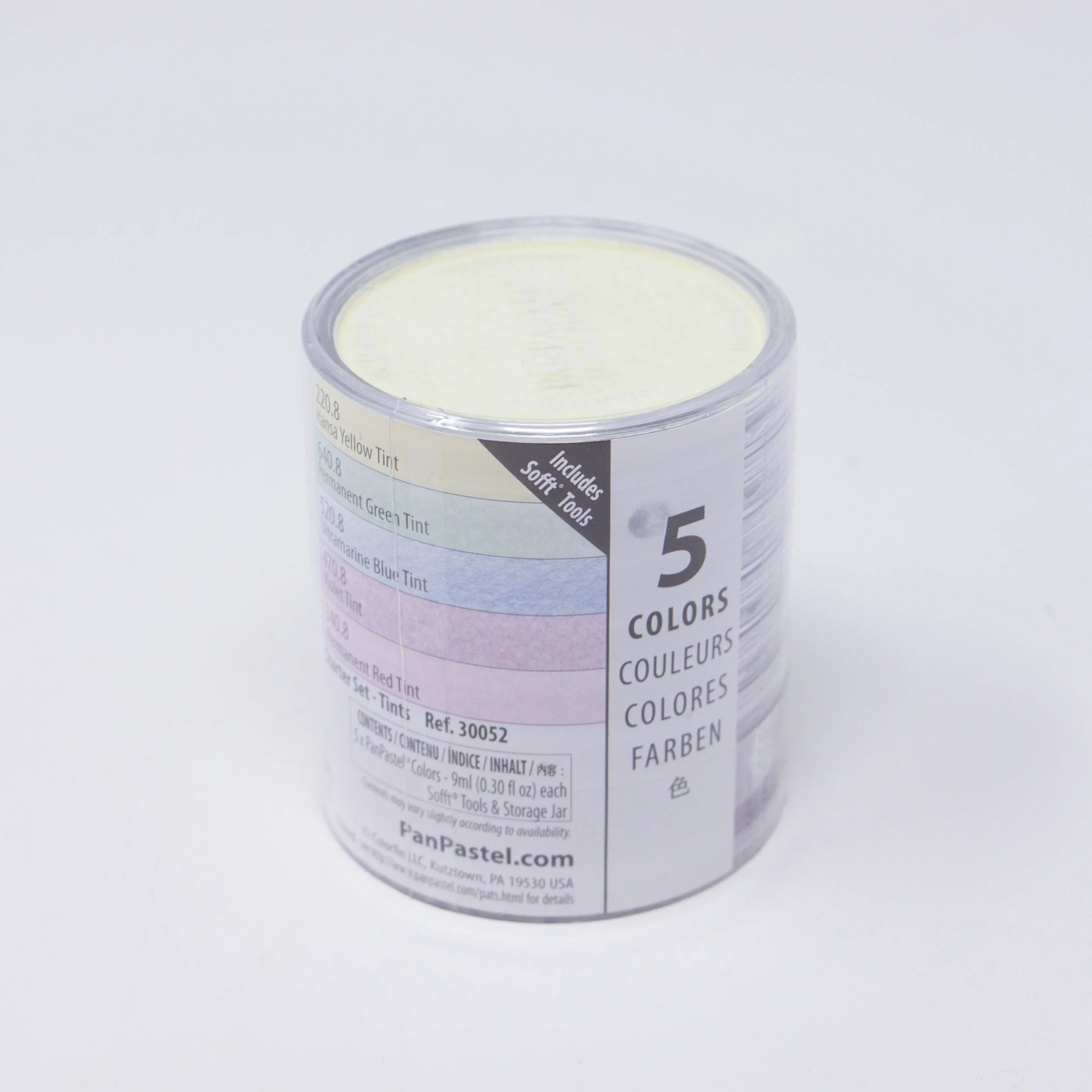 PanPastel 5 Starter Set of Tints Stack