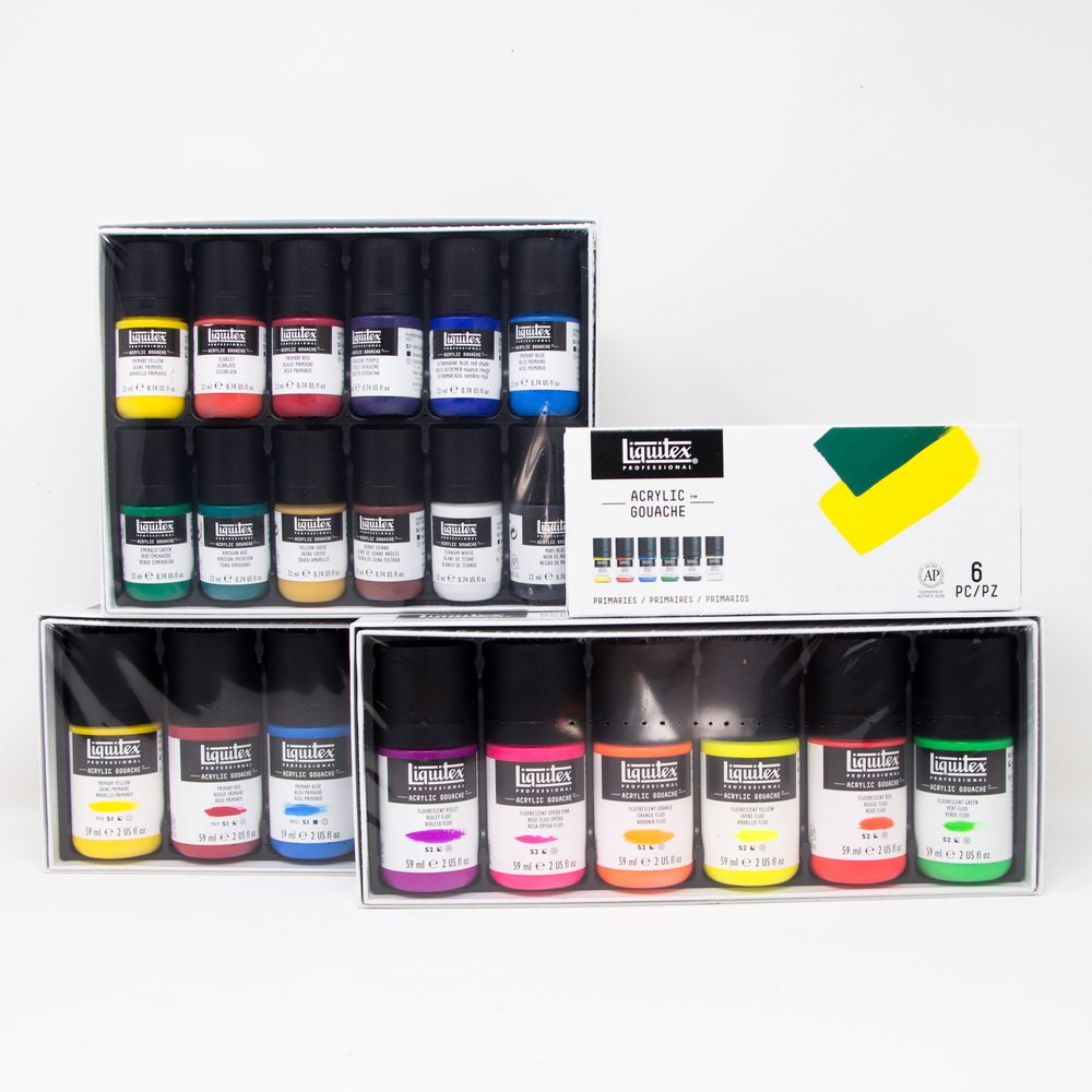 Liquitex Professional Acrylic Gouache Sets — Greenville Arms 1889 Inn