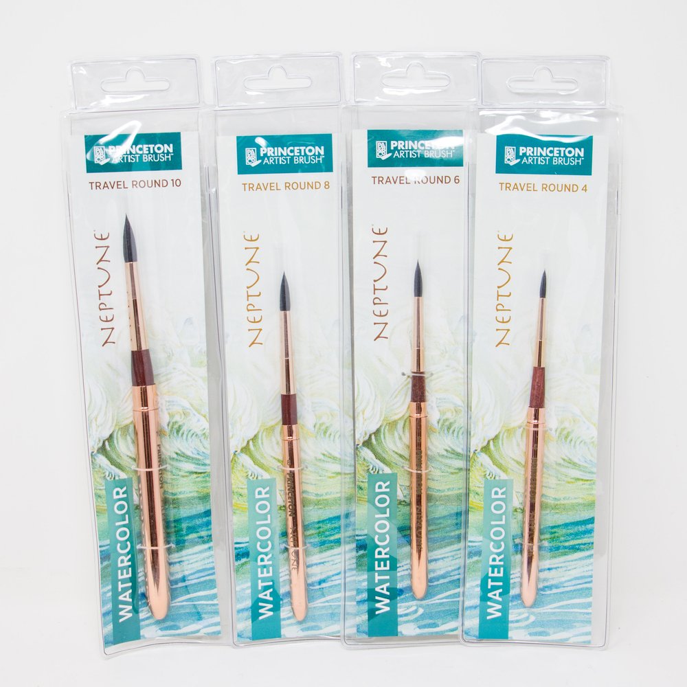 Princeton Neptune Watercolor Travel Brushes — Greenville Arms 1889 Inn
