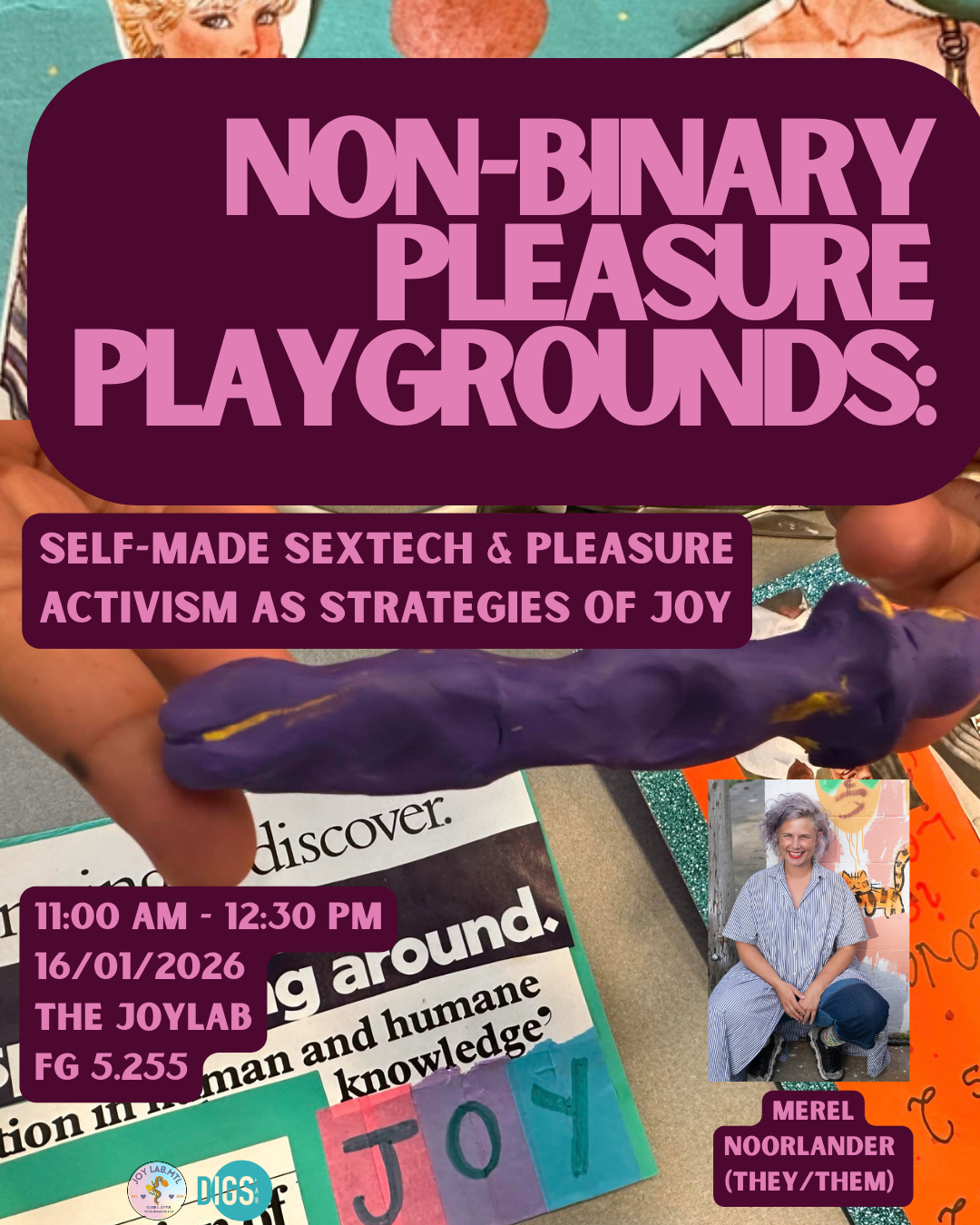 Merel Noorlander: Non-Binary Pleasure Playgrounds: Self-made Sextech and Pleasure Activism as Strategies of Joy