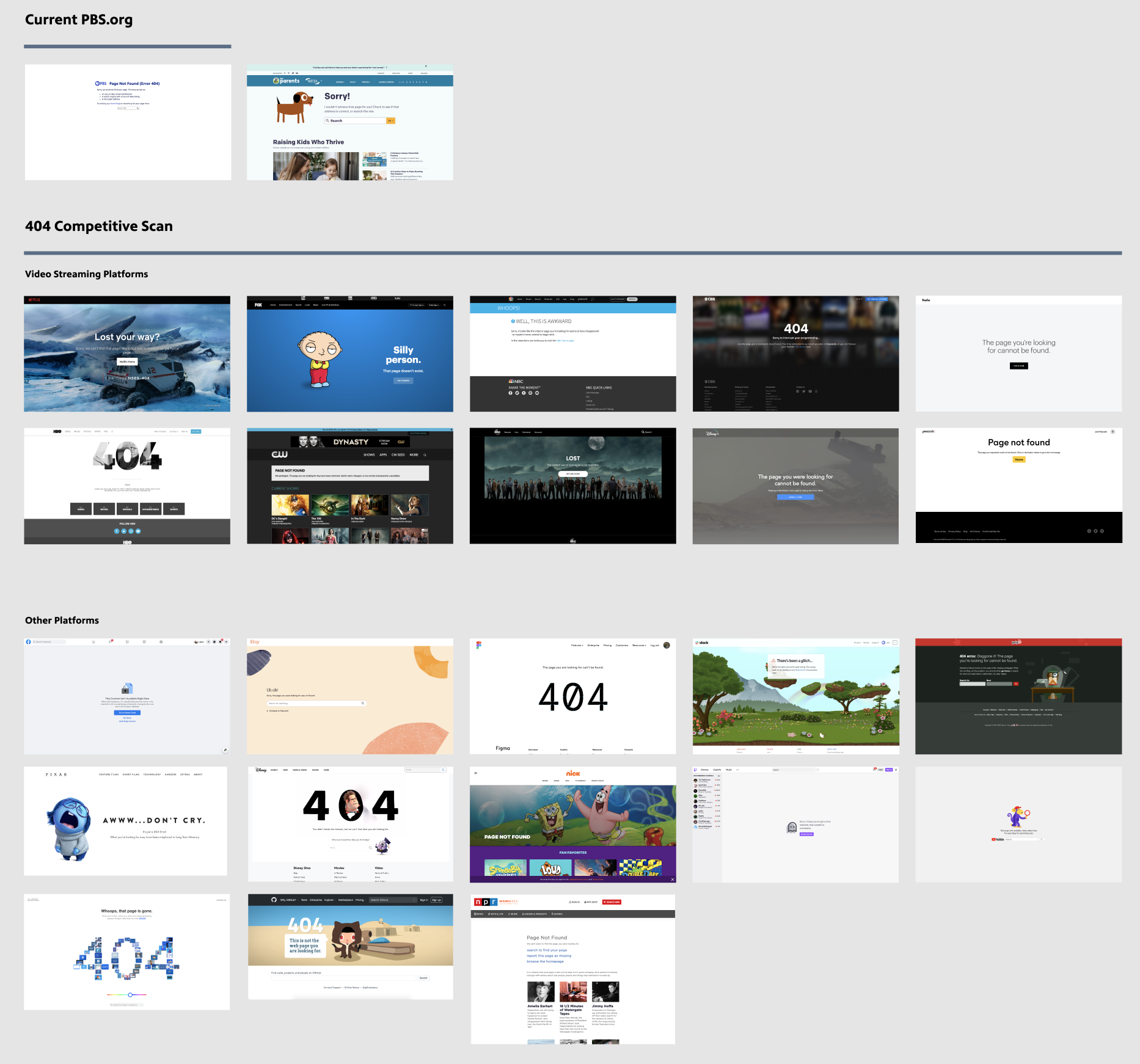 Looking at our competitive analysis, I laid out 3 key design requirements.