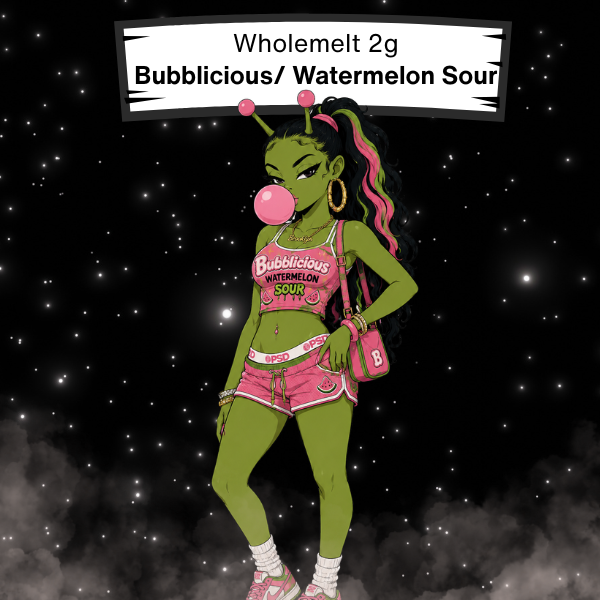 Wholemelt 2g Bubblicious/ Watermelon Sour