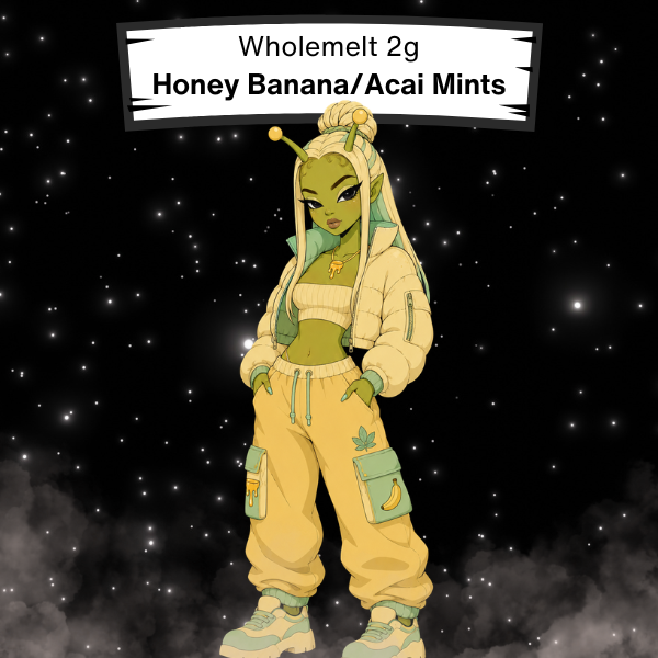 WholeMelt 2g Honey Banana / Acai Mints