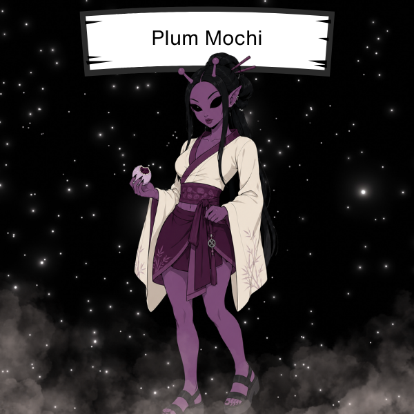 Plum Mochi