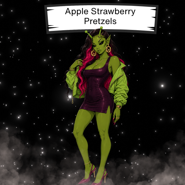 Apple Strawberry Pretzels
