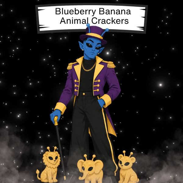 Blueberry Banana Animal Crackers